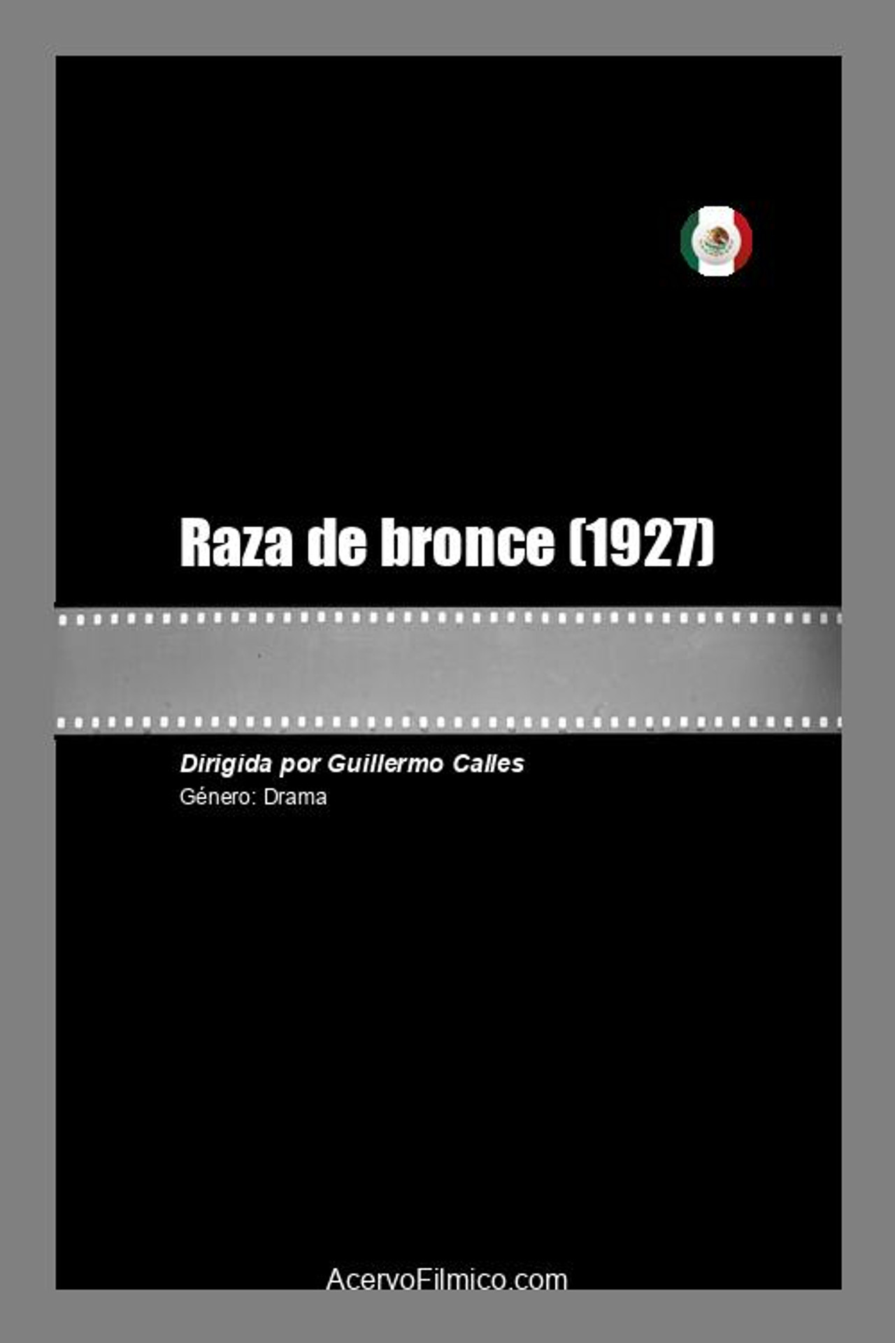 Raza de bronce filmaffisch
