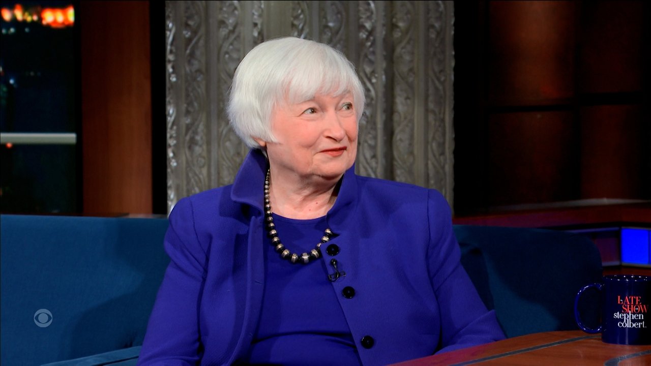 The Late Show with Stephen Colbert - Season 8 Episode 44 : Janet Yellen, Rob Delaney