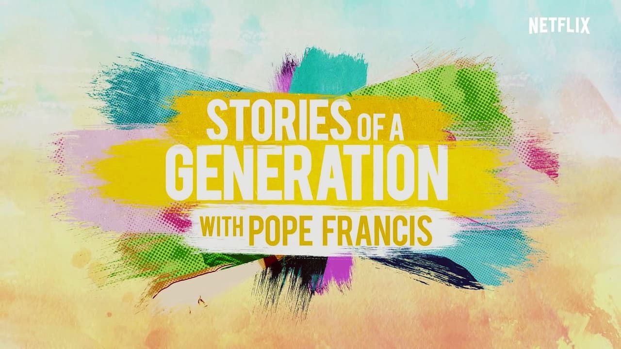 Historias de una generación con el papa Francisco background