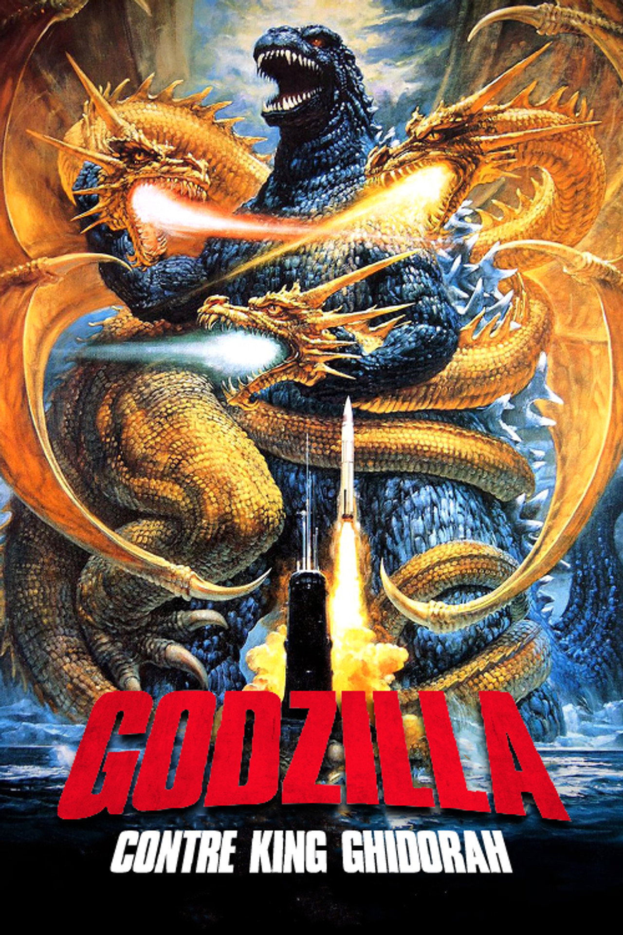 Godzilla vs King Ghidorah poster