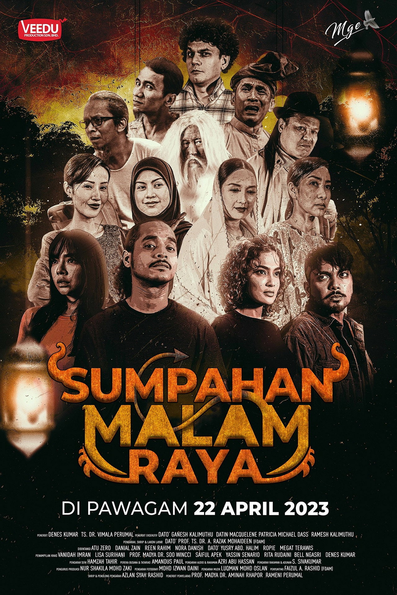 Sumpahan Malam Raya filmaffisch