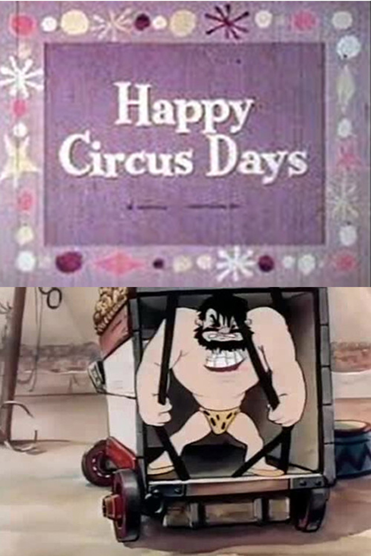 Happy Circus Days Backdrop