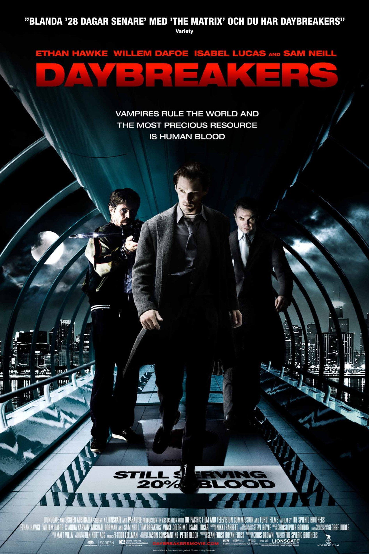 Daybreakers filmaffisch