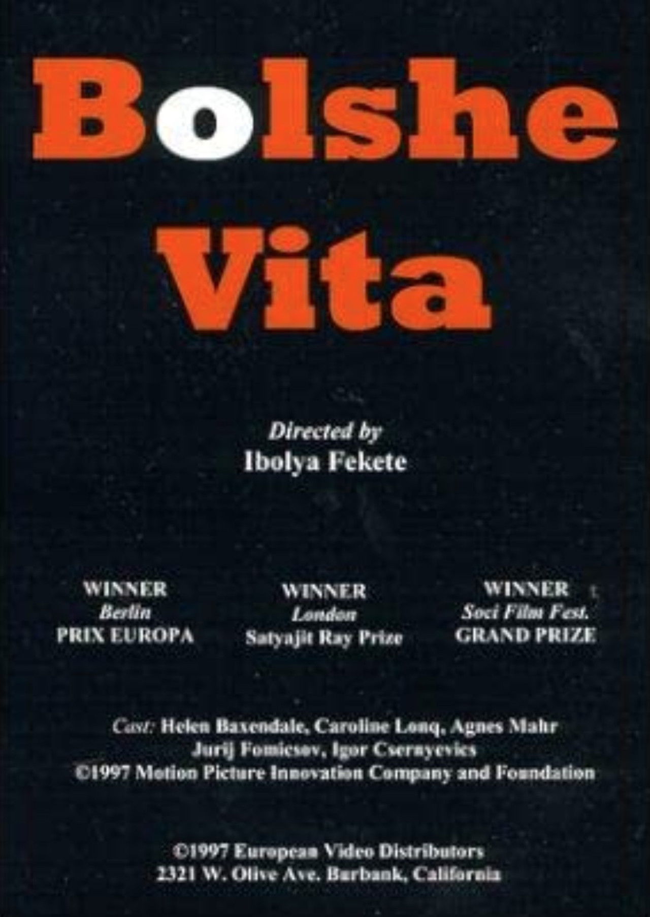 Bolshe vita Backdrop