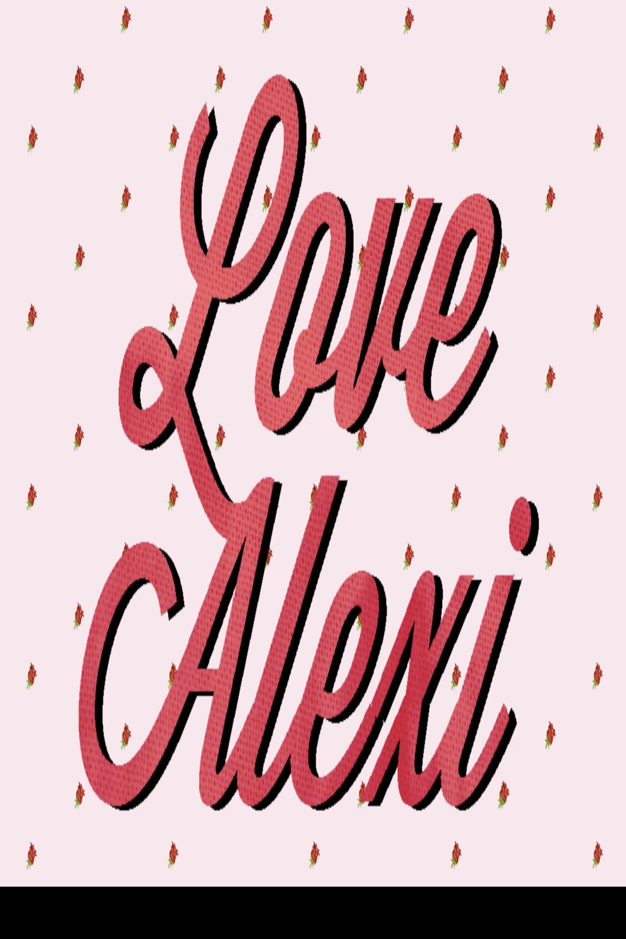 Love Alexi Backdrop