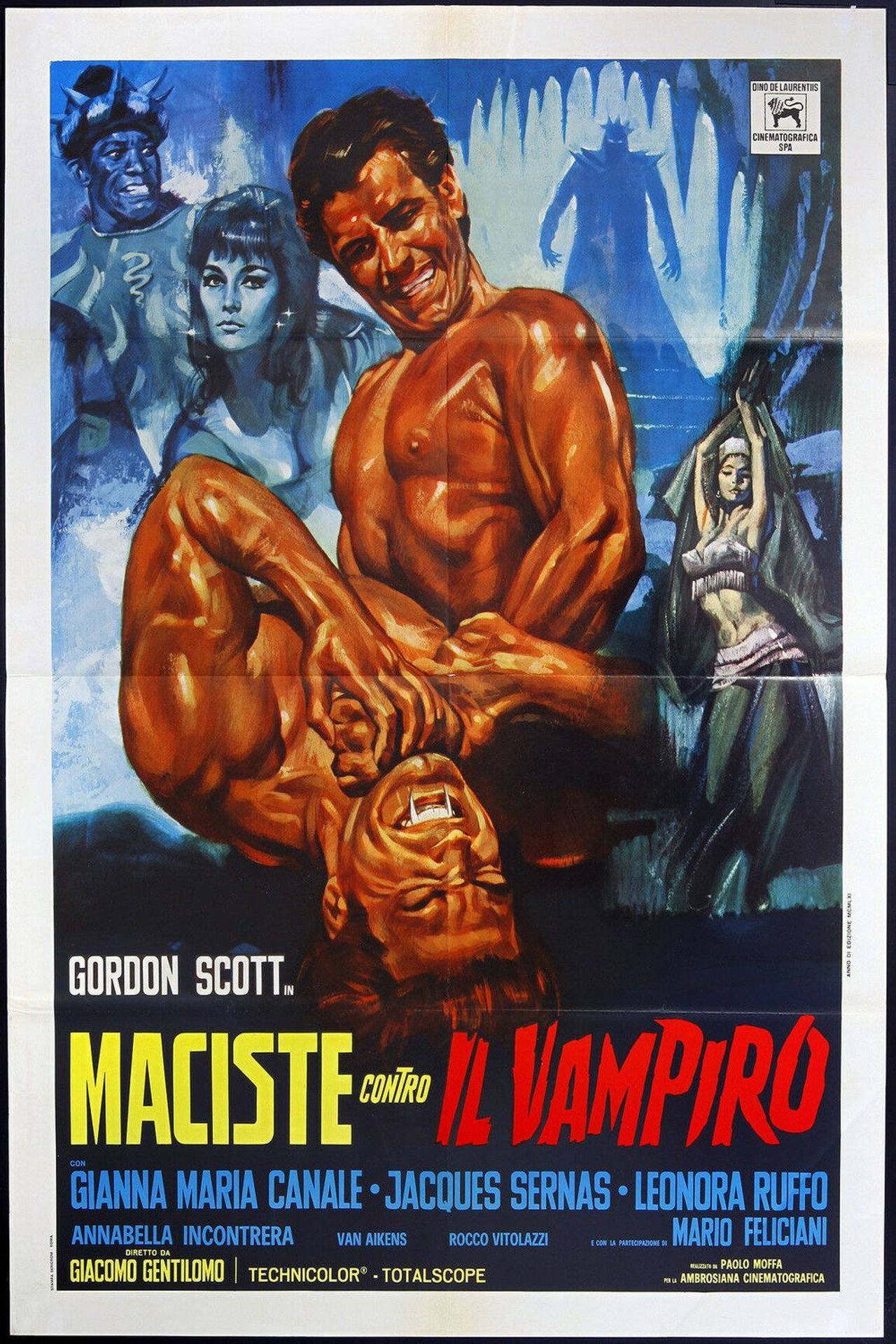 Maciste contro il vampiro filmaffisch