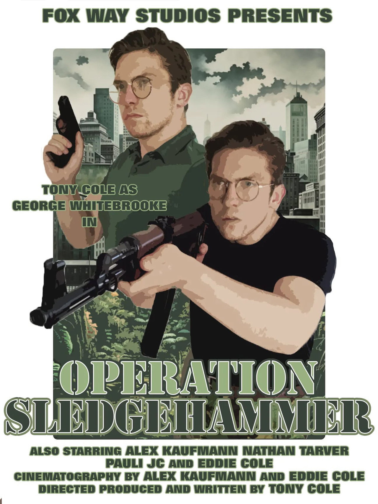 George Whitebrooke: Operation Sledgehammer filmaffisch