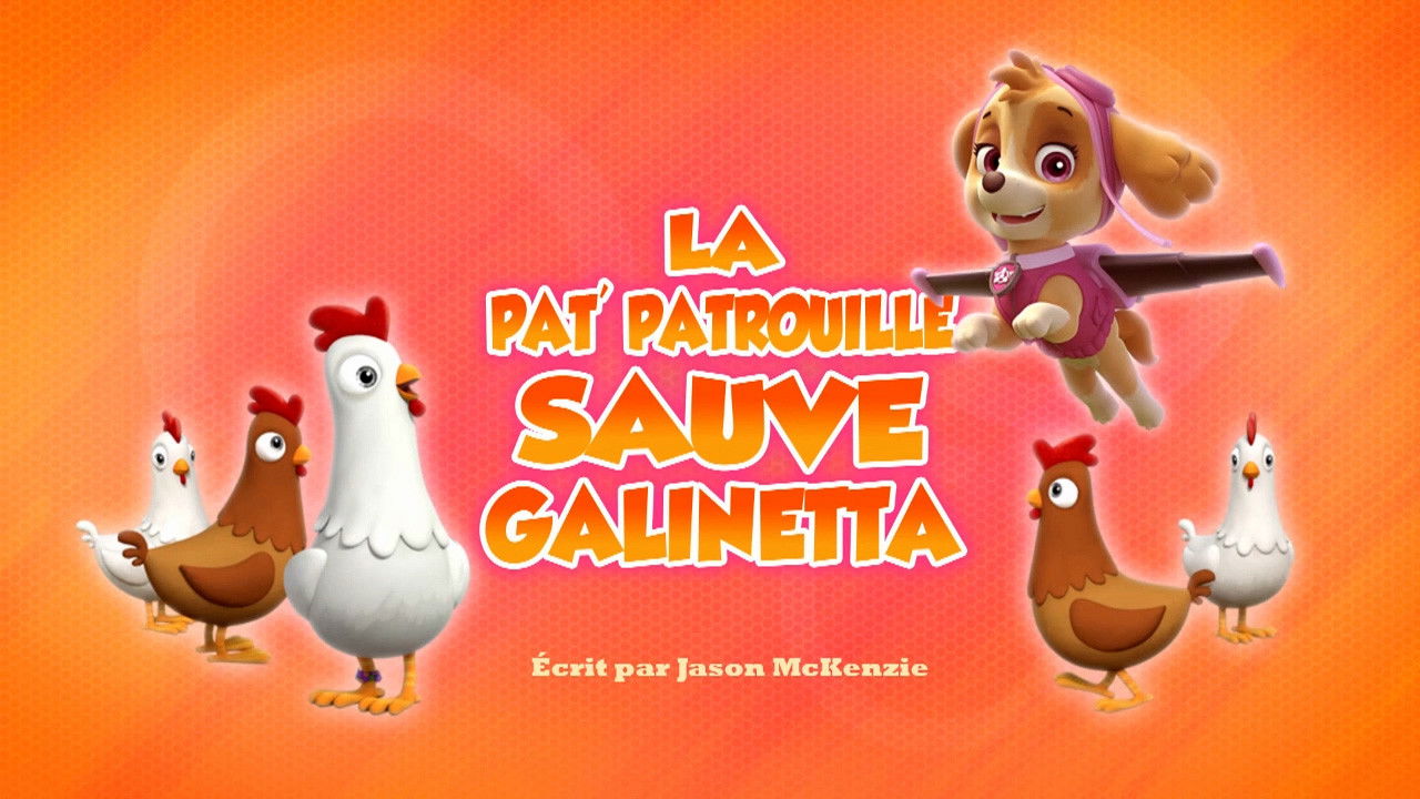 La Pat' Patrouille — La Pat' Patrouille sauve galinetta