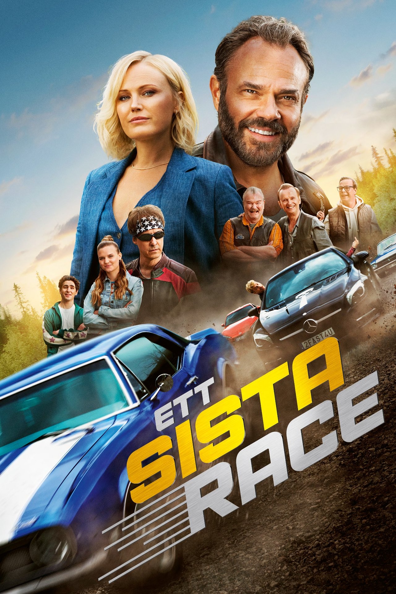 Ett sista race poster