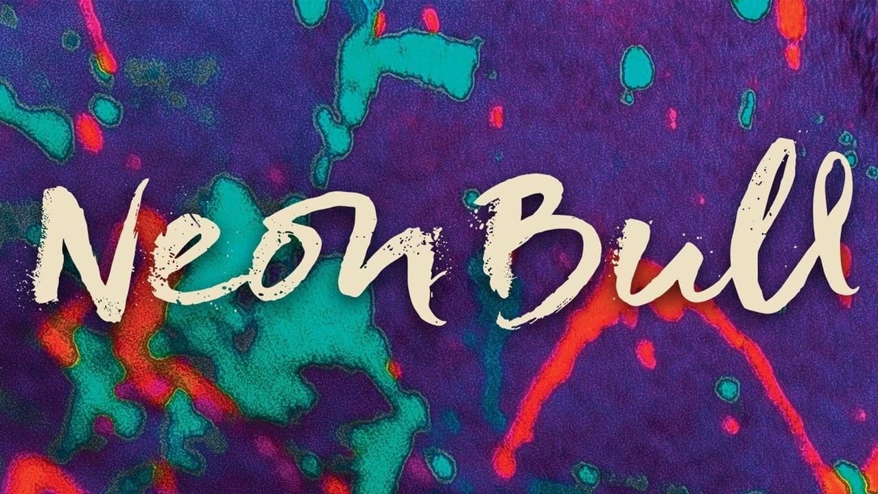 Neon Bull background