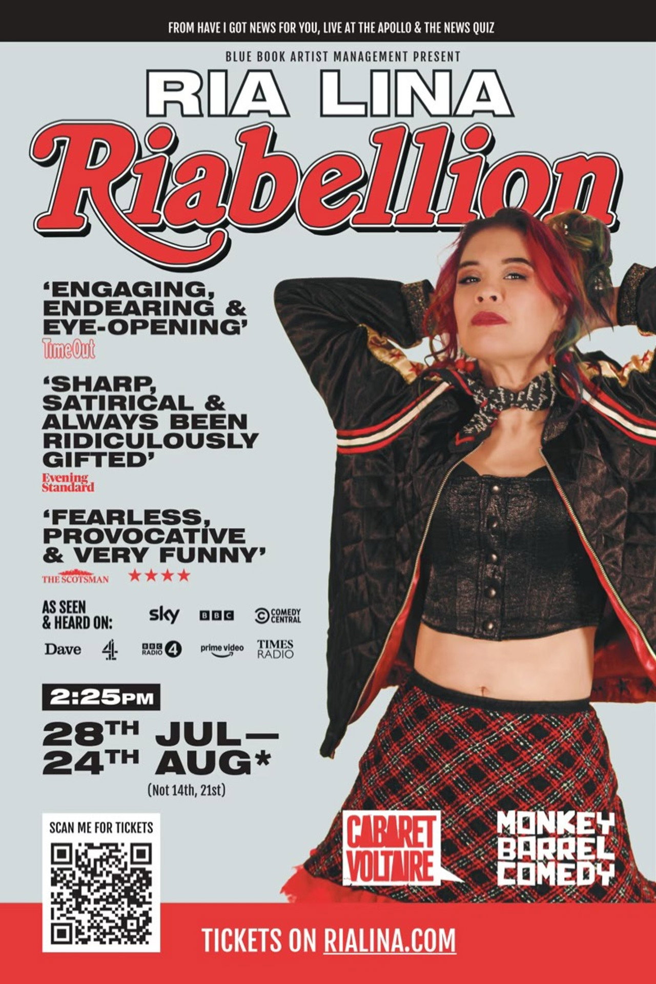 Ria Lina: Riabellion Backdrop