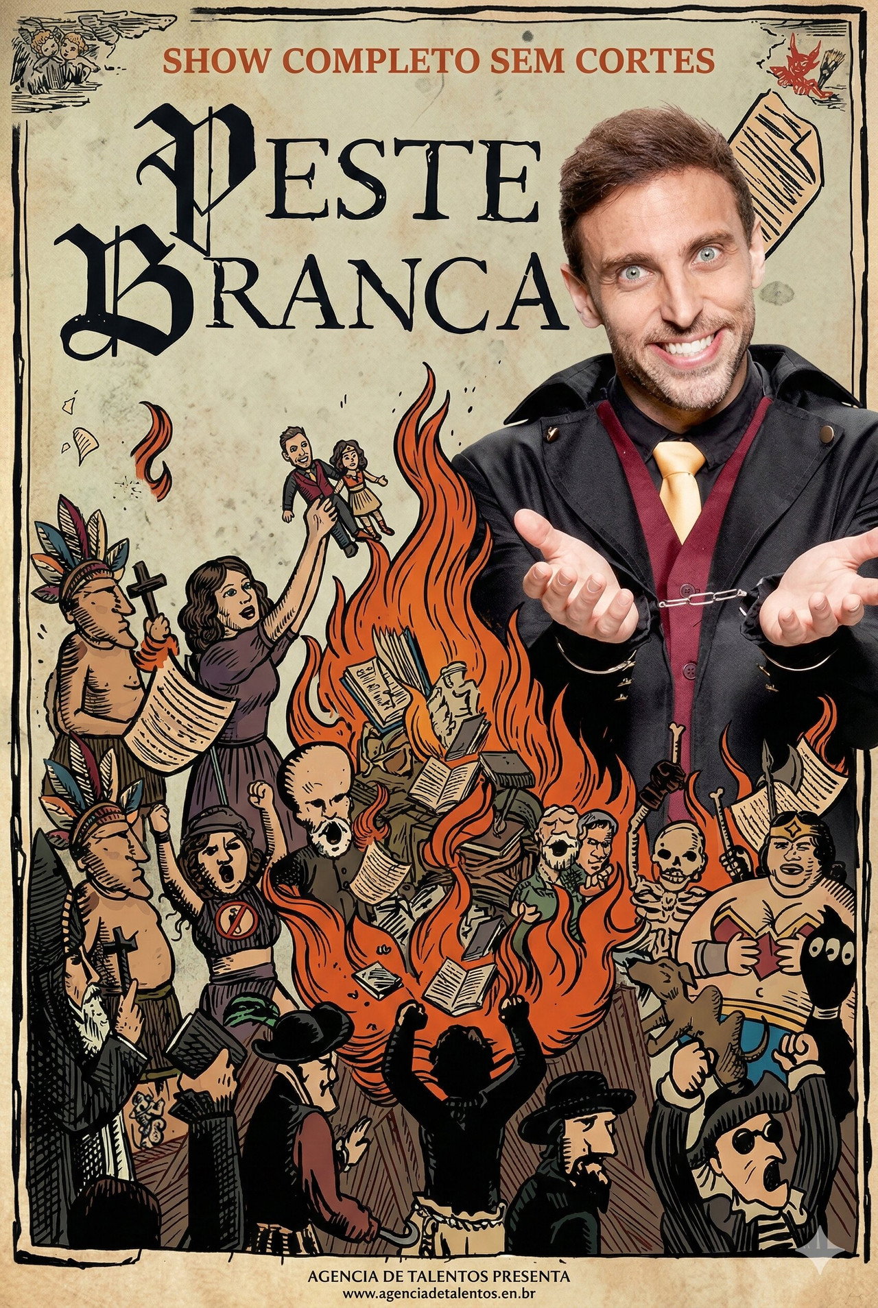 Léo Lins - Peste branca Backdrop