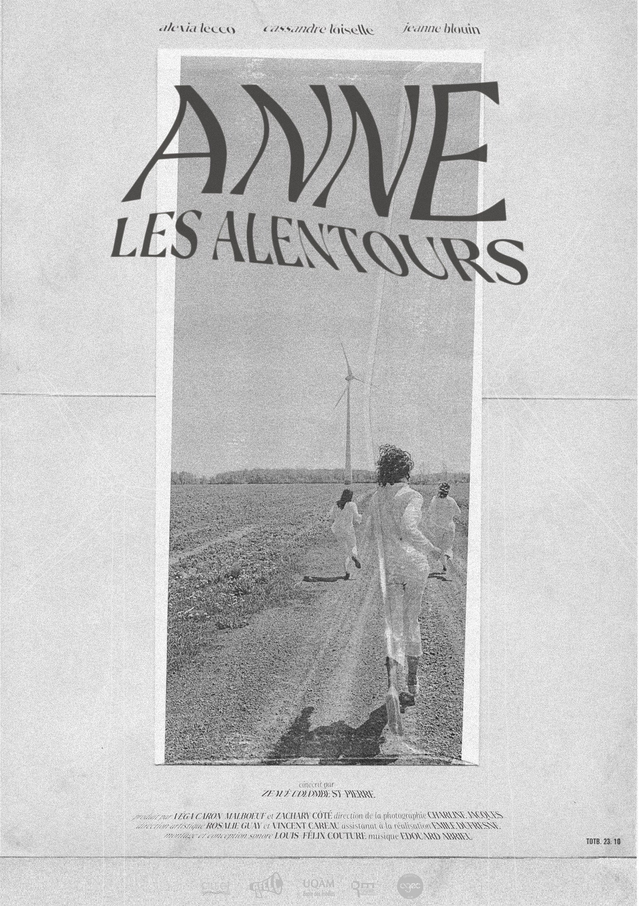Anne les alentours filmaffisch