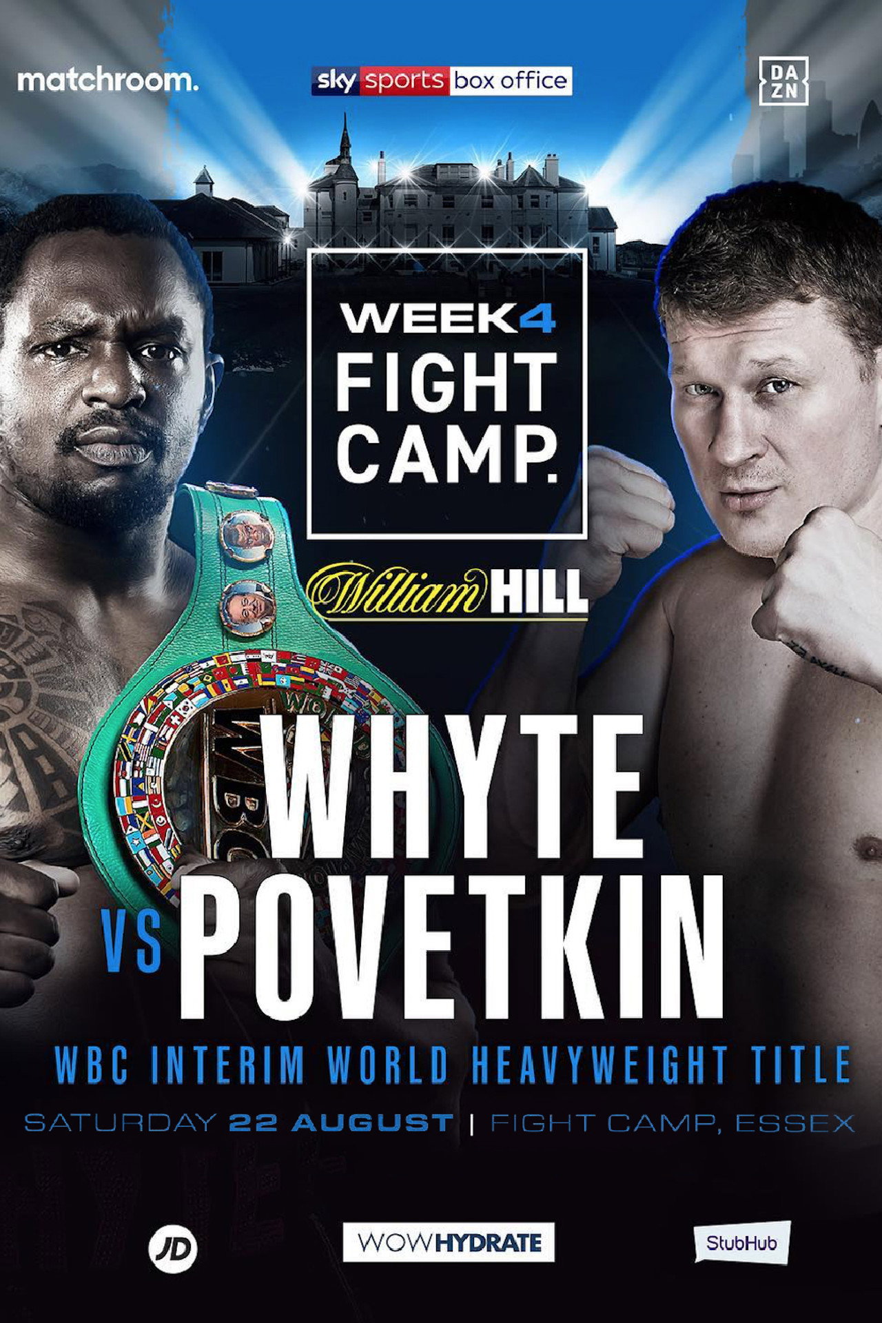 Dillian Whyte vs. Alexander Povetkin filmaffisch