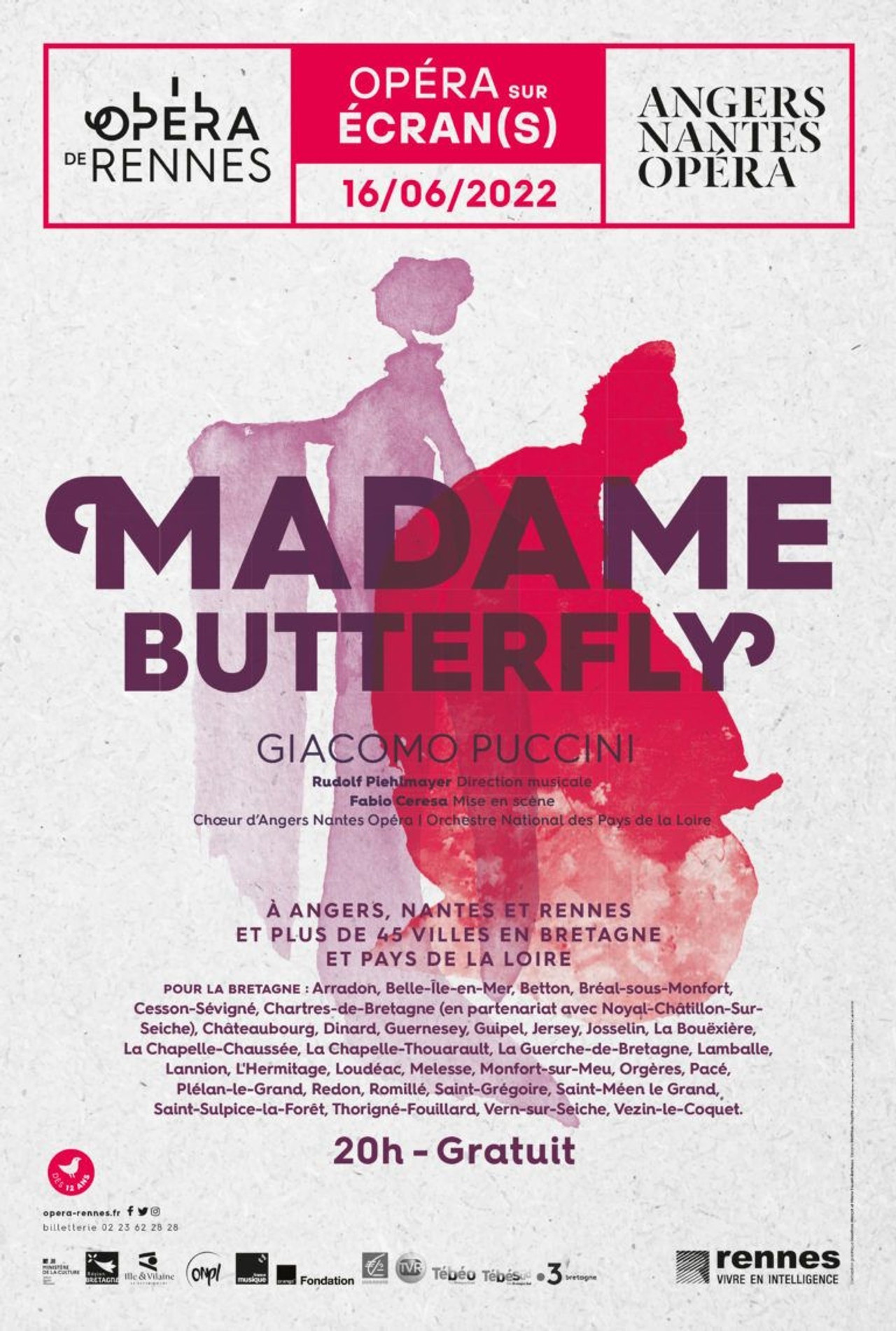Madame Butterfly Backdrop