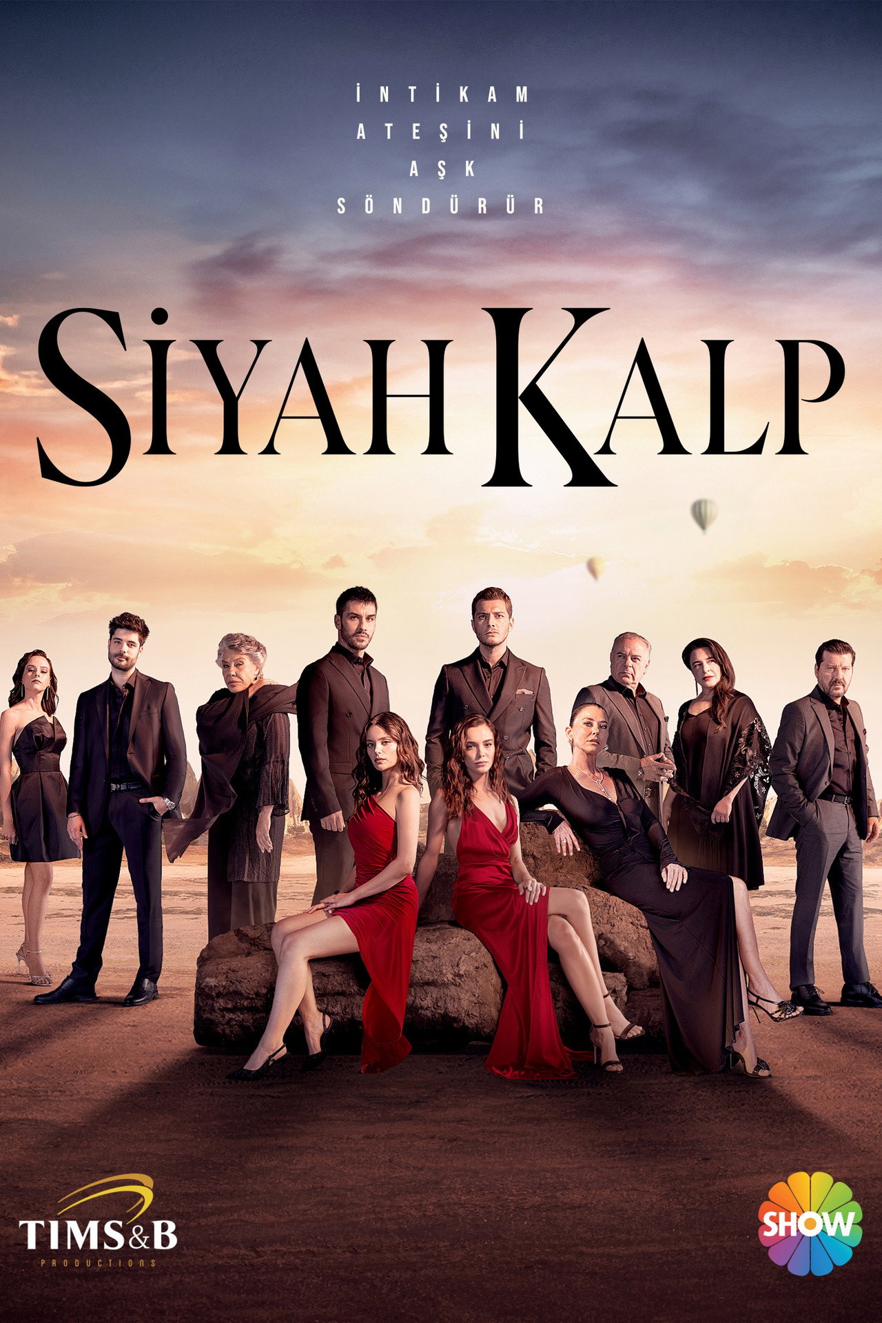 Siyah Kalp Poster