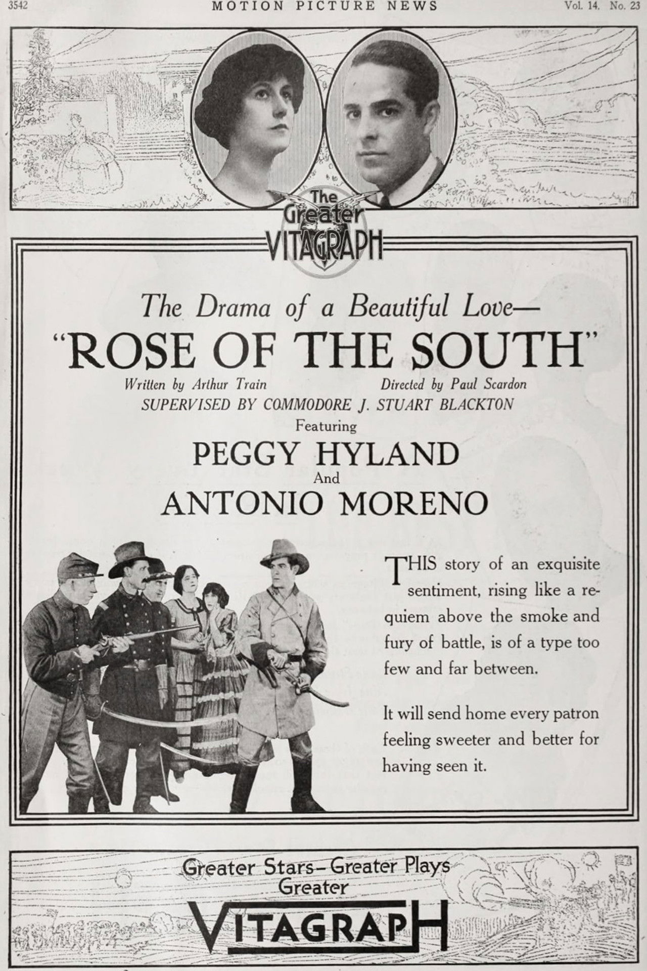 Rose of the South Backdrop