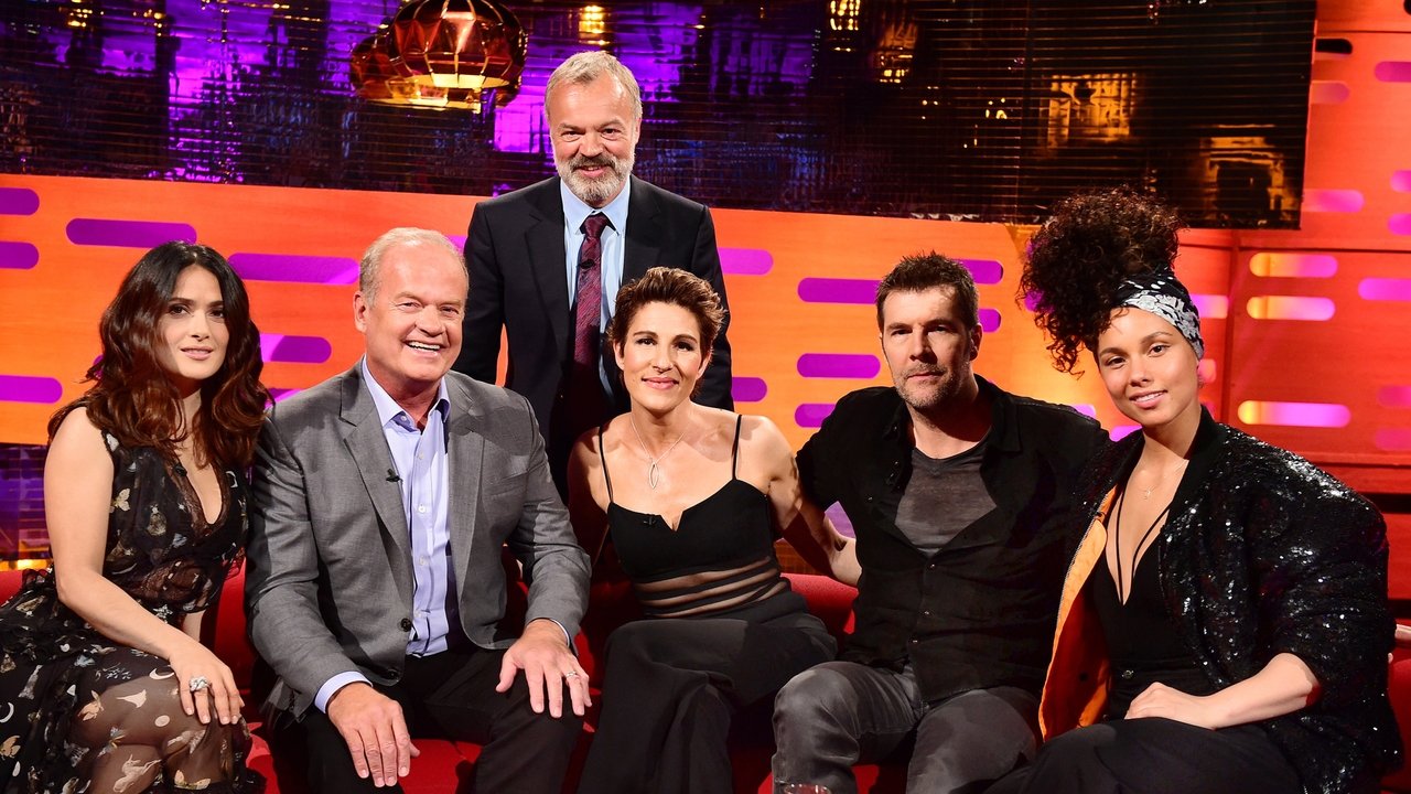 The Graham Norton Show - Season 19 Episode 11 : Kelsey Grammer, Tamsin Greig, Salma Hayek, Rhod Gilbert, Alicia Keys