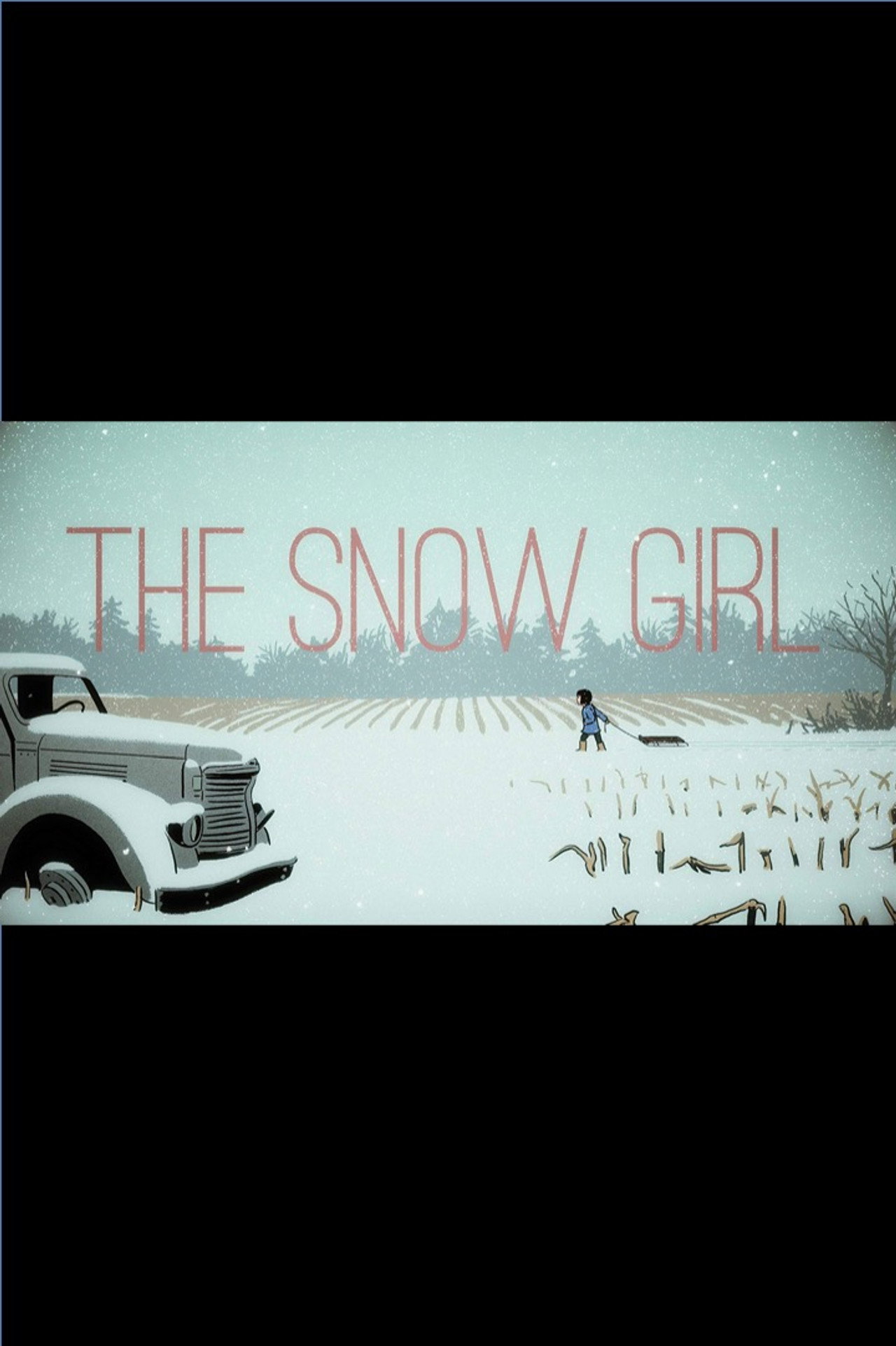 The Snow Girl Backdrop