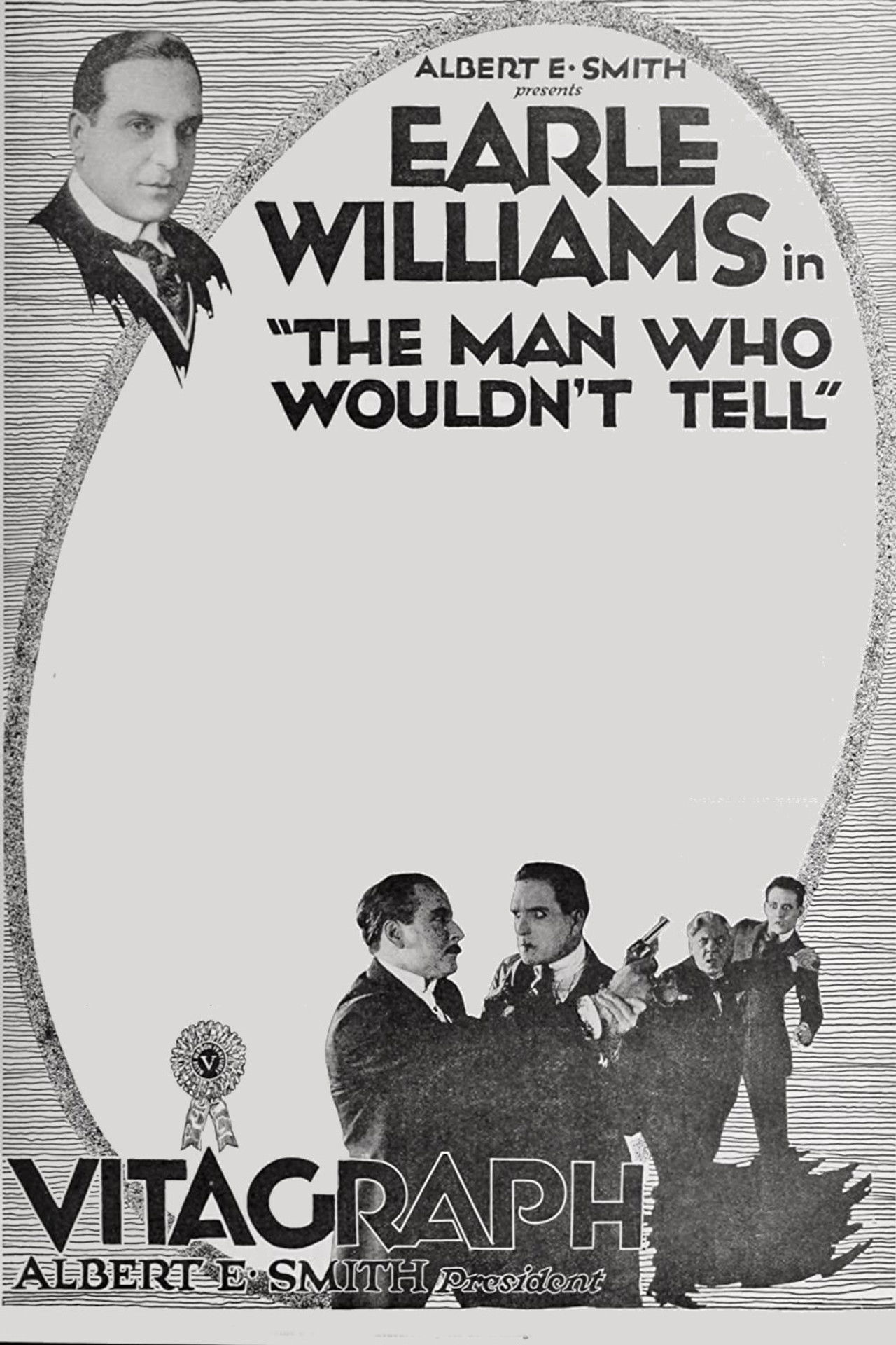 The Man Who Wouldn't Tell Backdrop