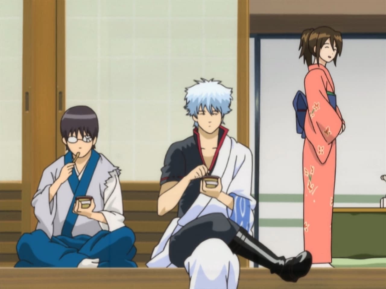 Gintama - Season 1 Episode 36 : People with Dark Pasts Can't Shut Up
