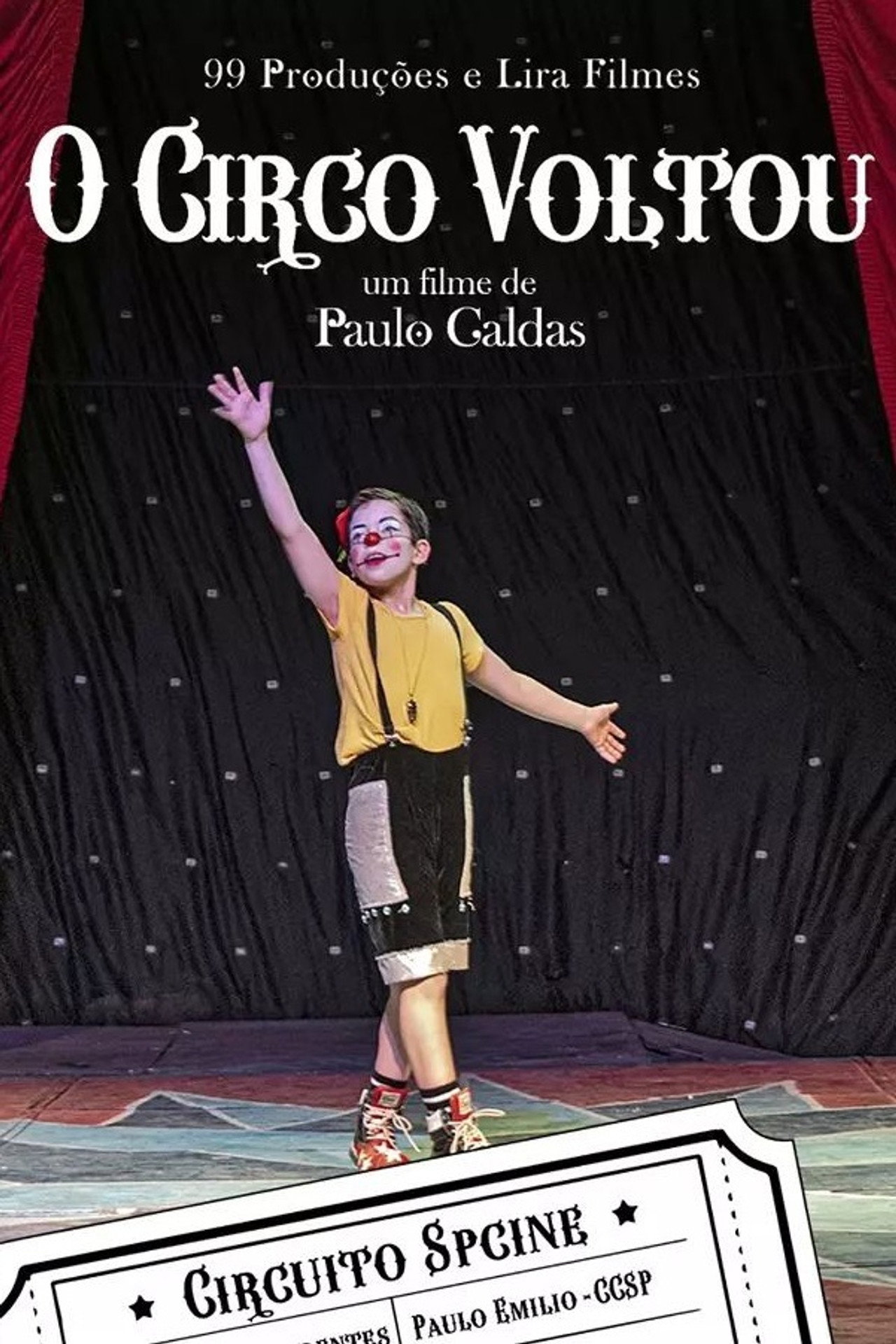 O Circo Voltou filmaffisch