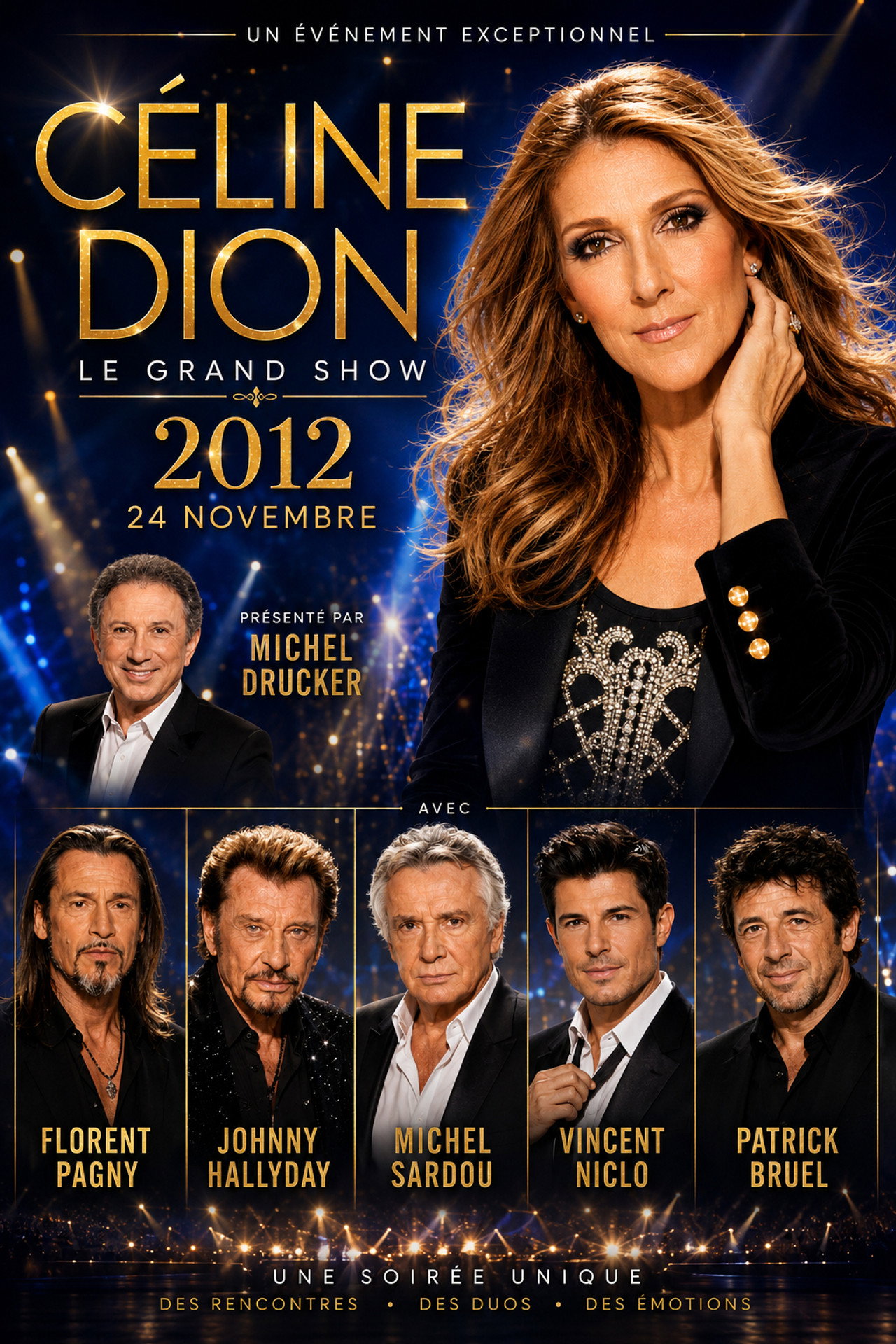 Céline Dion, le grand show filmaffisch