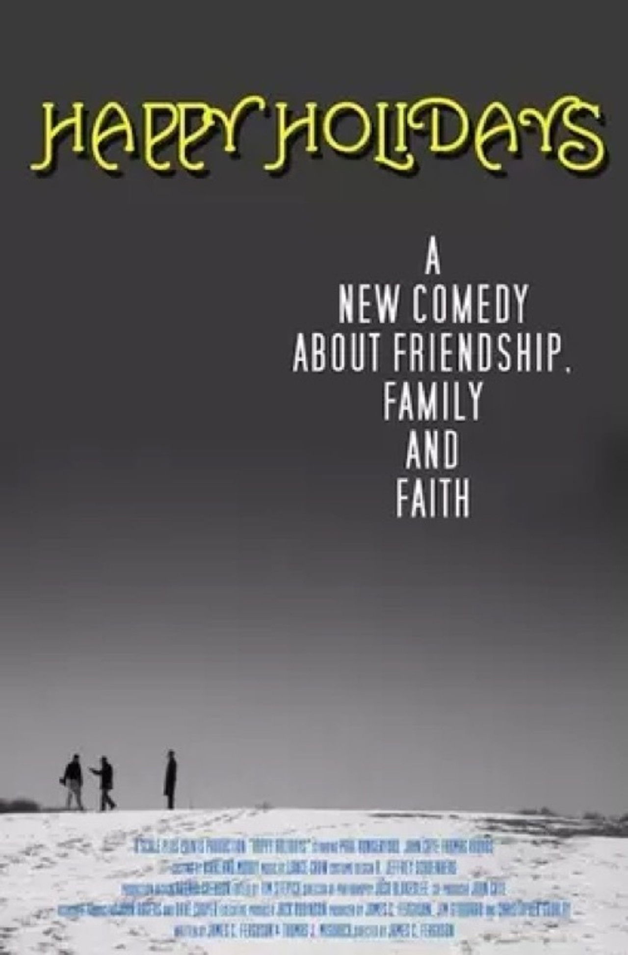 Happy Holidays Backdrop