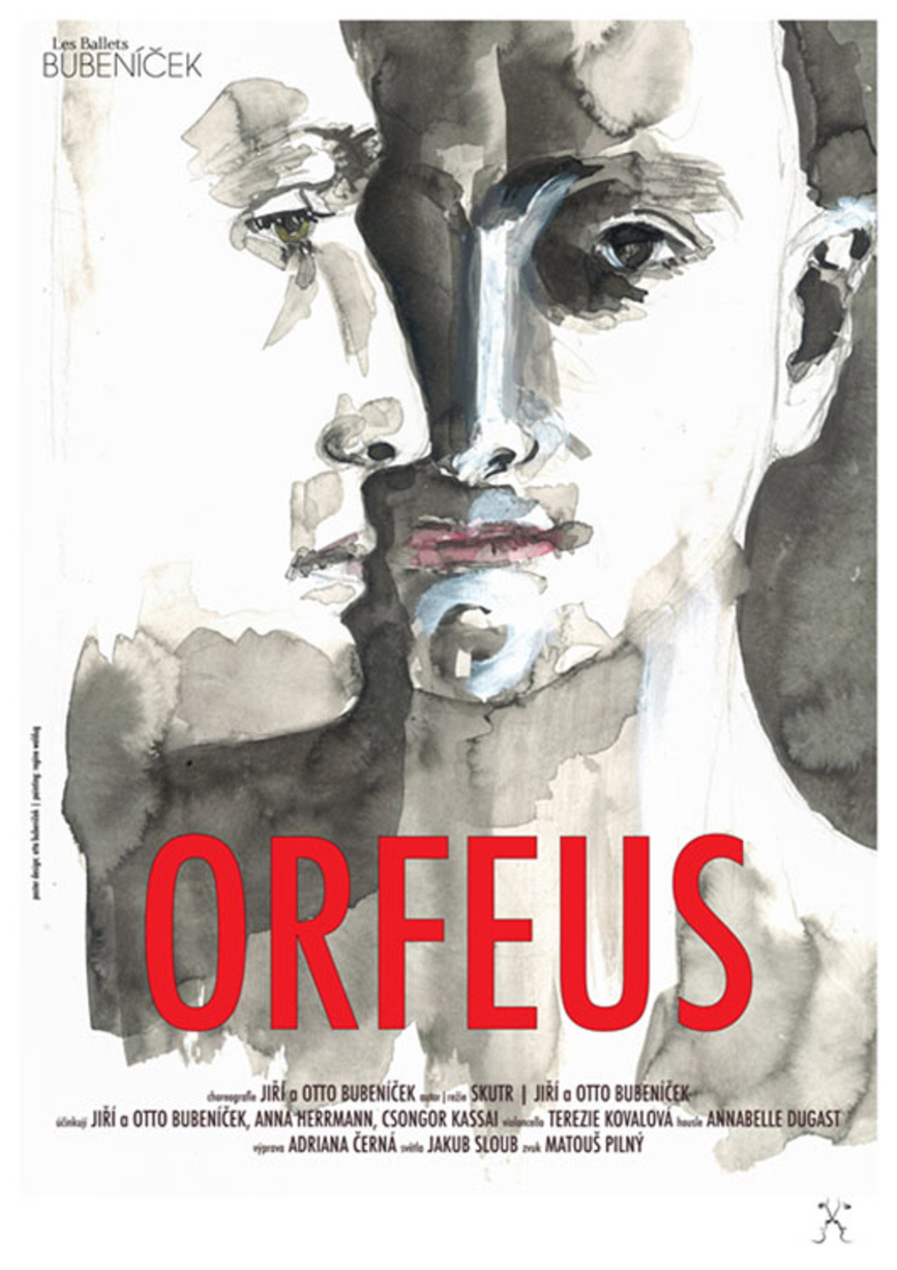Les Ballets Bubeníček – Orfeus Backdrop