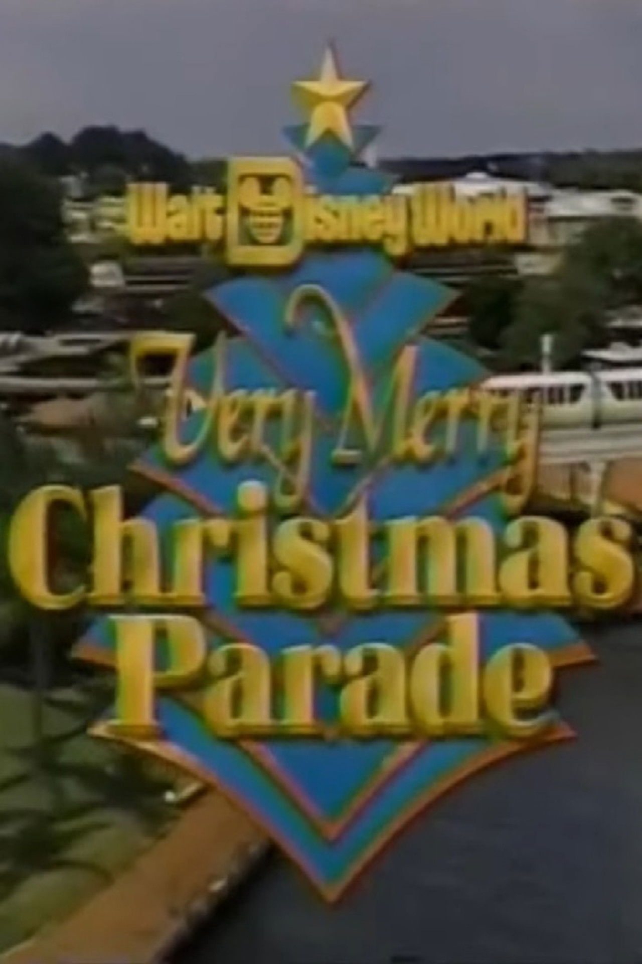 Walt Disney World Very Merry Christmas Parade Backdrop