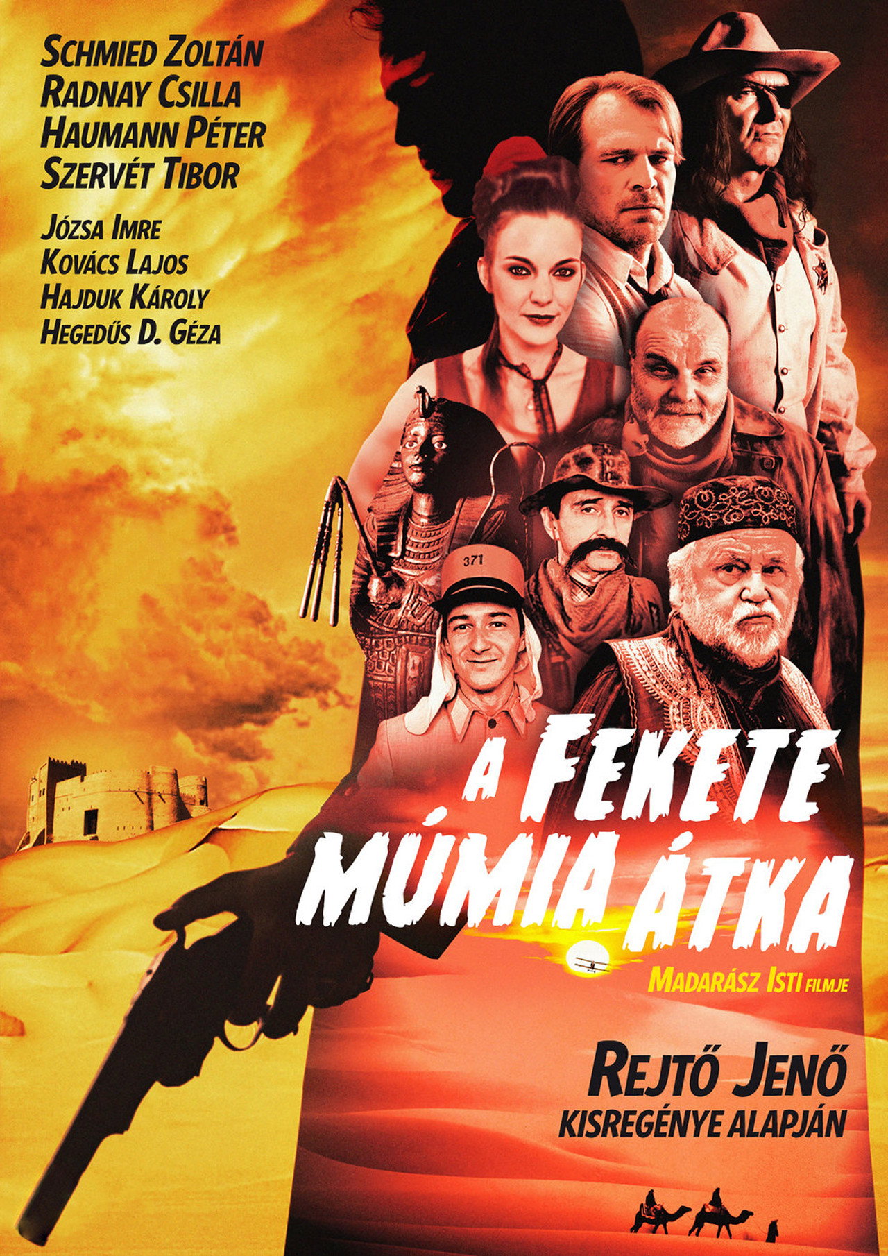 A fekete múmia átka – plakát 4