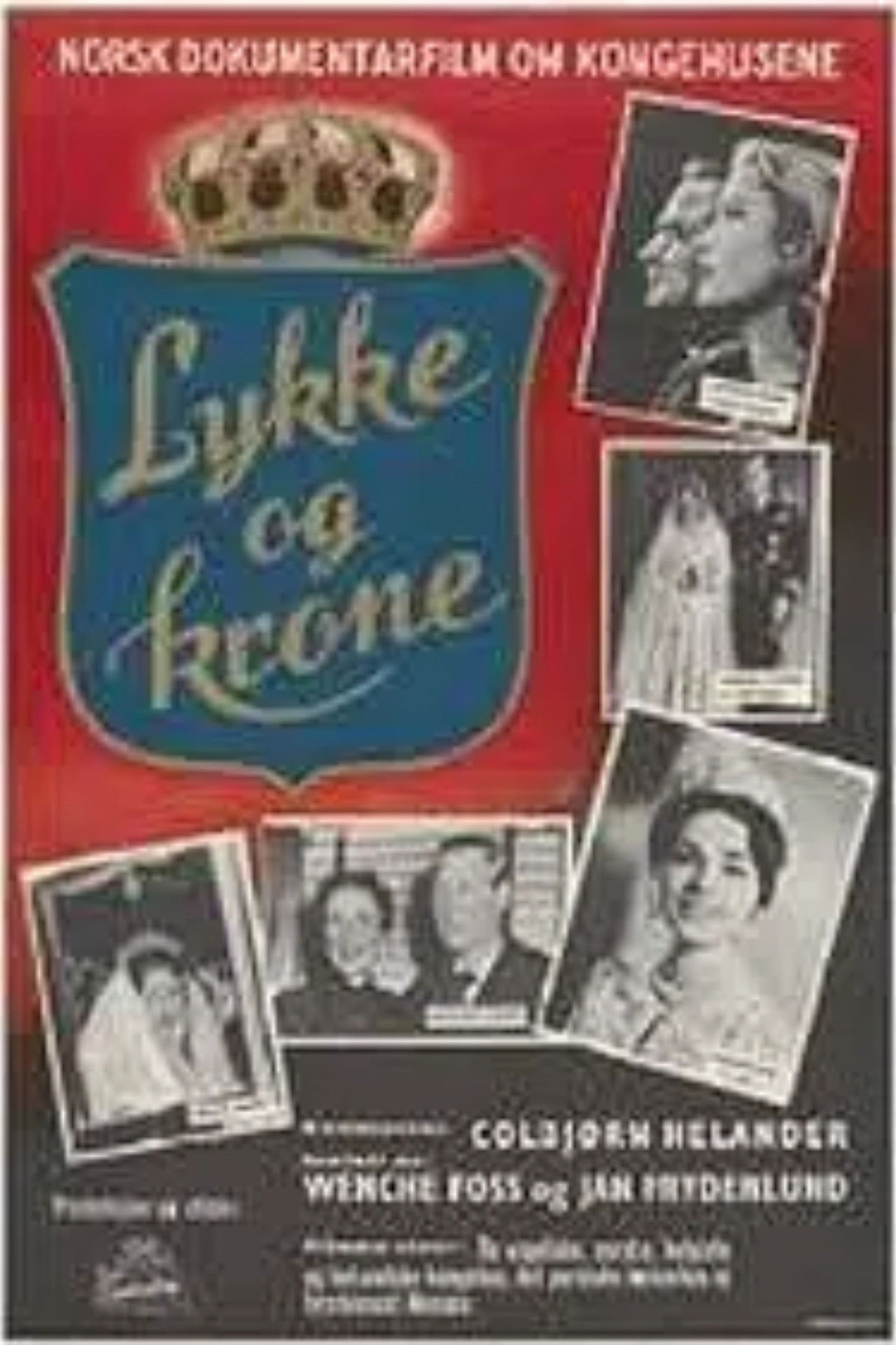 Lykke og krone Backdrop