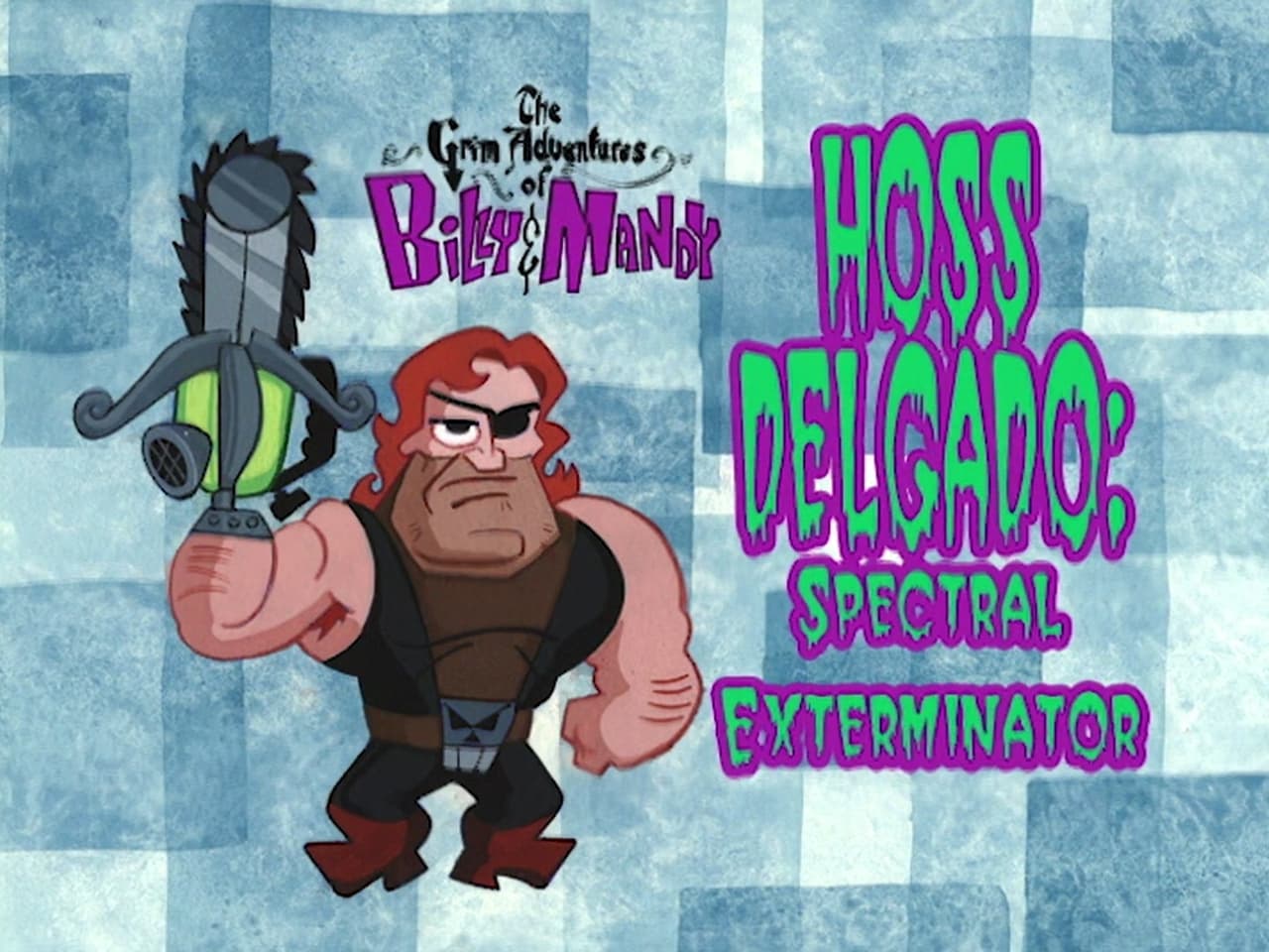 The Grim Adventures of Billy and Mandy - Season 1 Episode 16 : Hoss Delgado: Spectral Exterminator