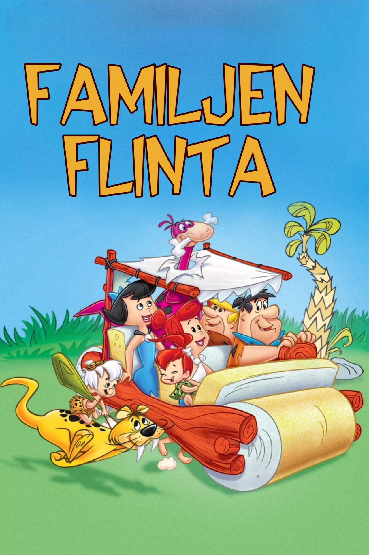 Familjen Flinta affisch