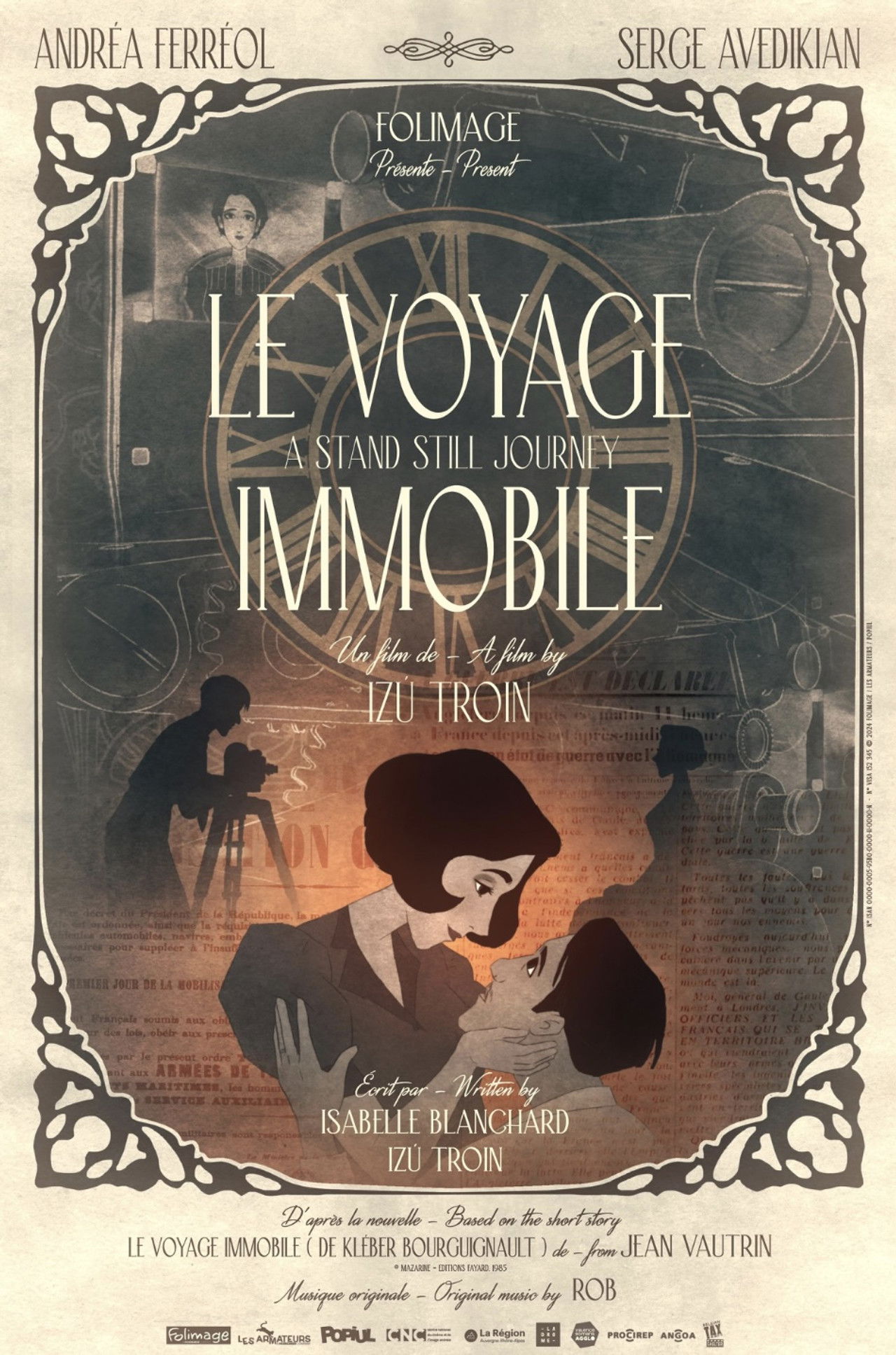 Le voyage Immobile (A stand Still Journey) Backdrop