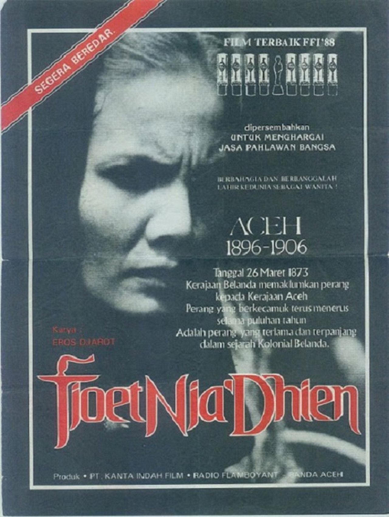 Tjoet Nja' Dhien filmaffisch