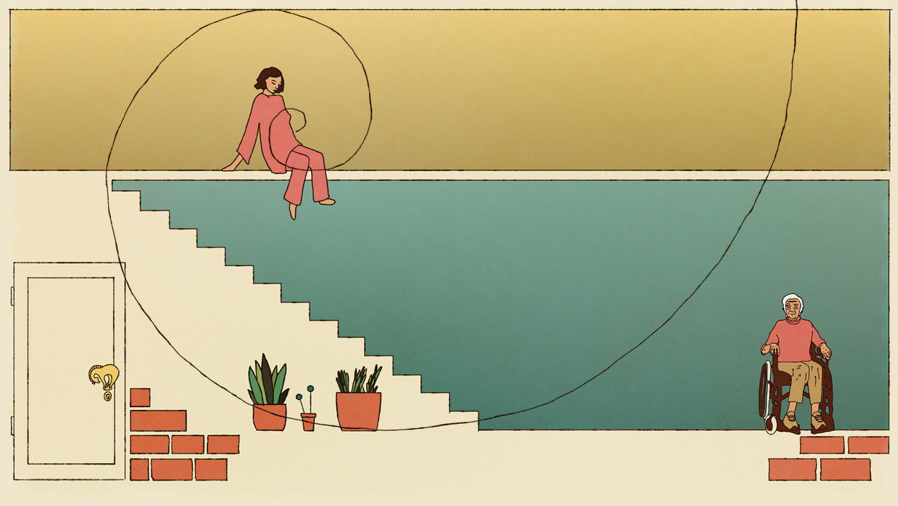 Jeta është ashtu dhe jo ndryshe backdrop