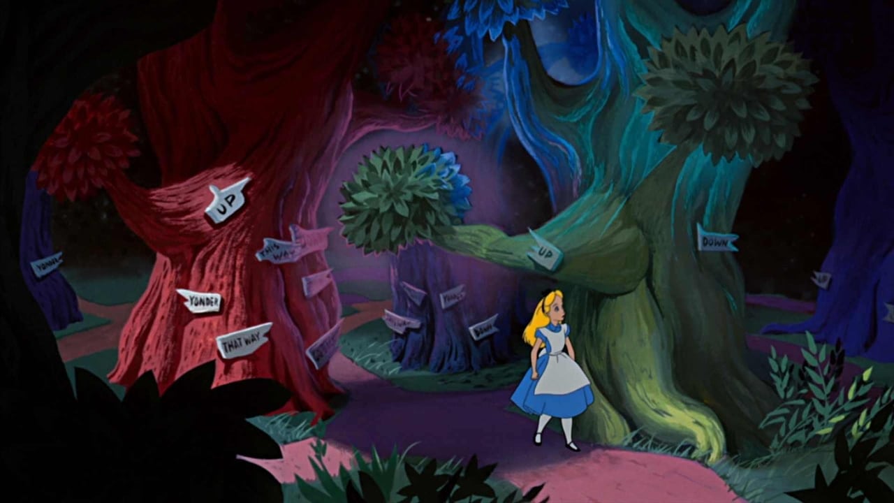 Alice in Wonderland Backdrop Image