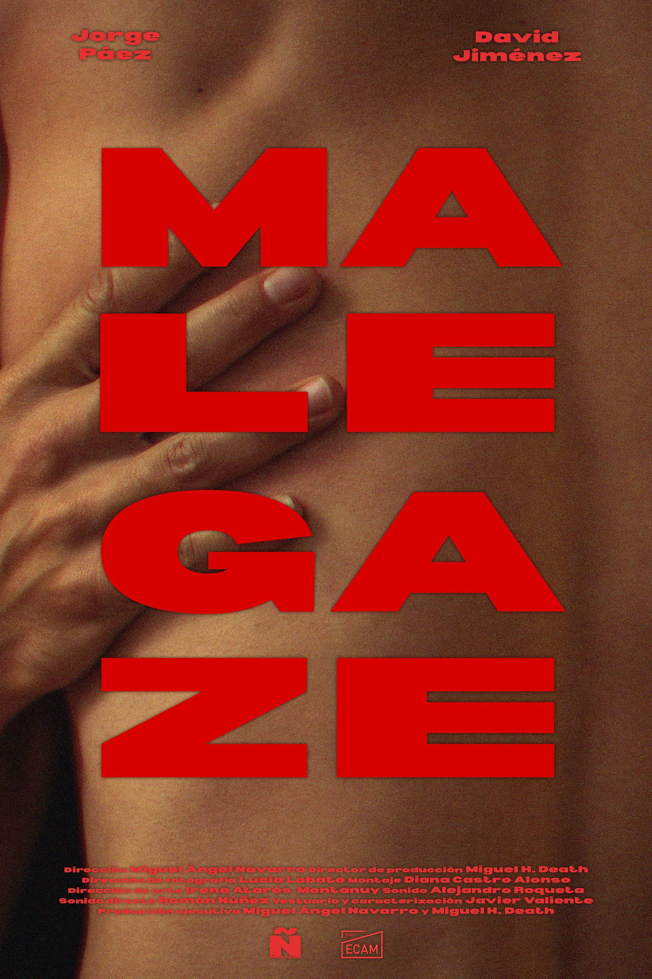 MALE GAZE filmaffisch
