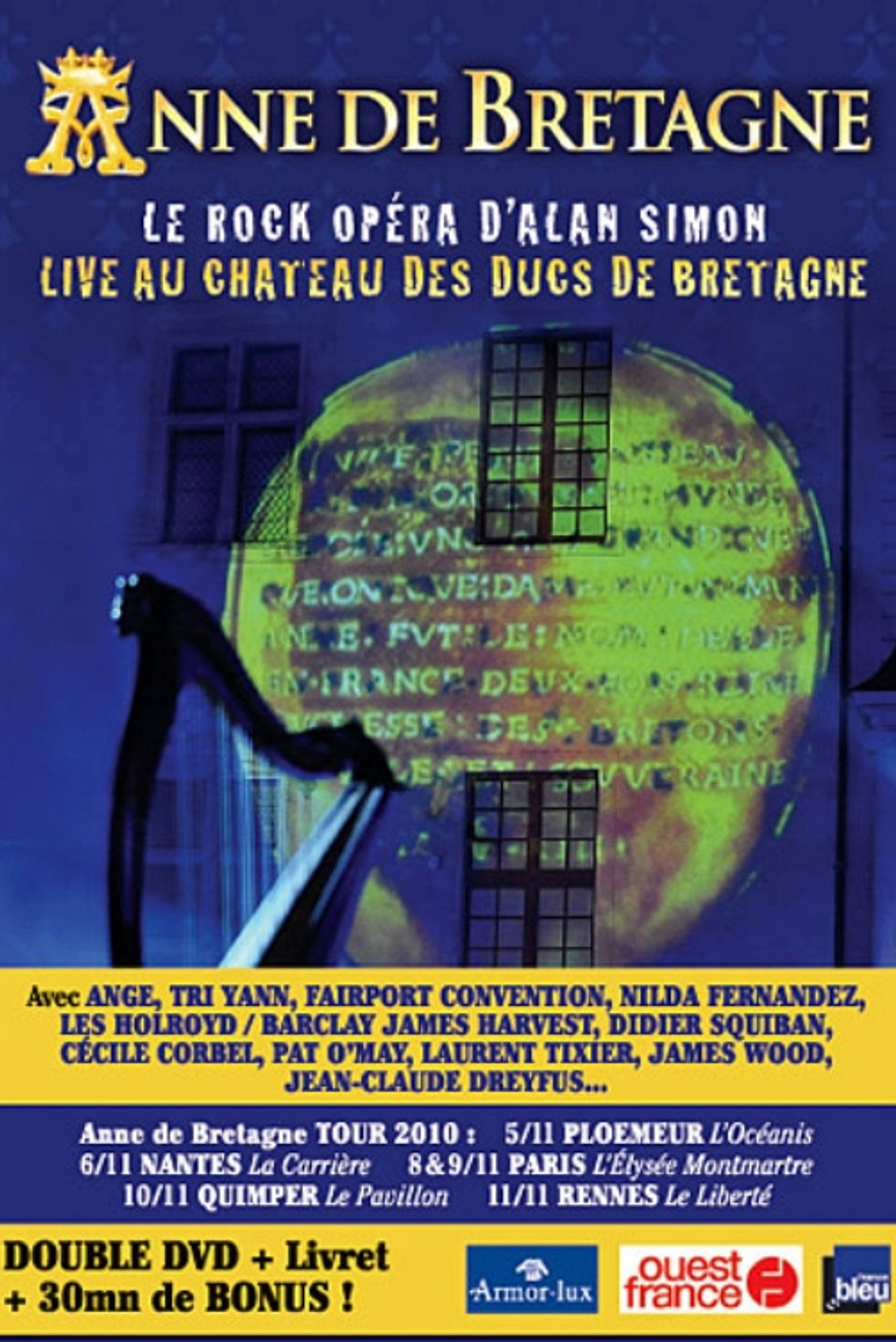 Anne of Brittany - Live at Castle of the Dukes of Brittany Backdrop