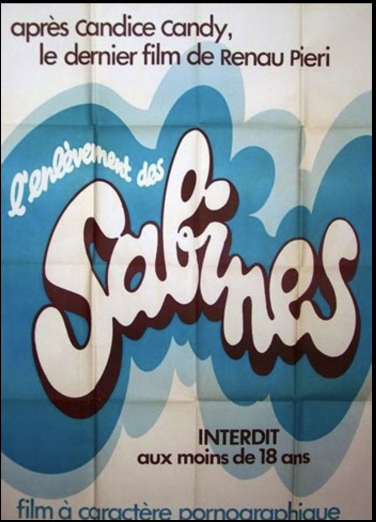 L'Enlèvement des Sabines filmaffisch