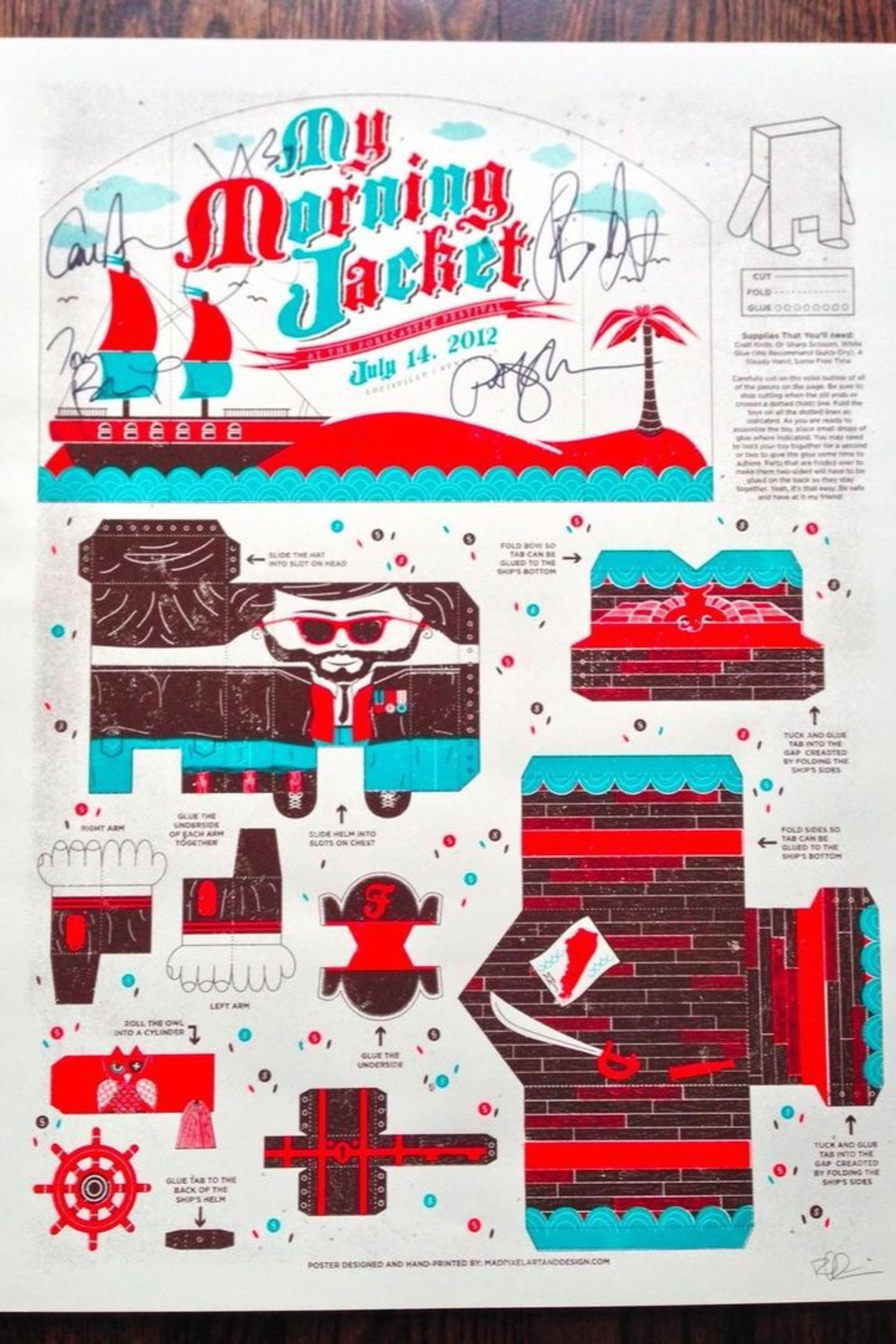 My Morning Jacket: Forecastle Festival 2012 Backdrop