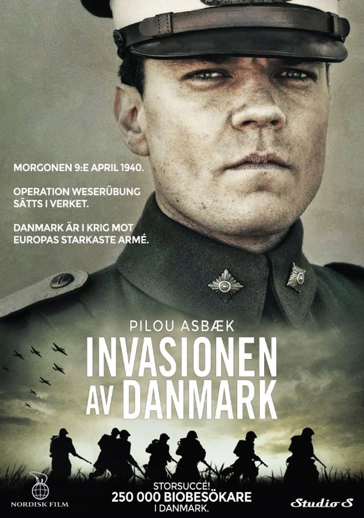 Invasionen av Danmark filmaffisch