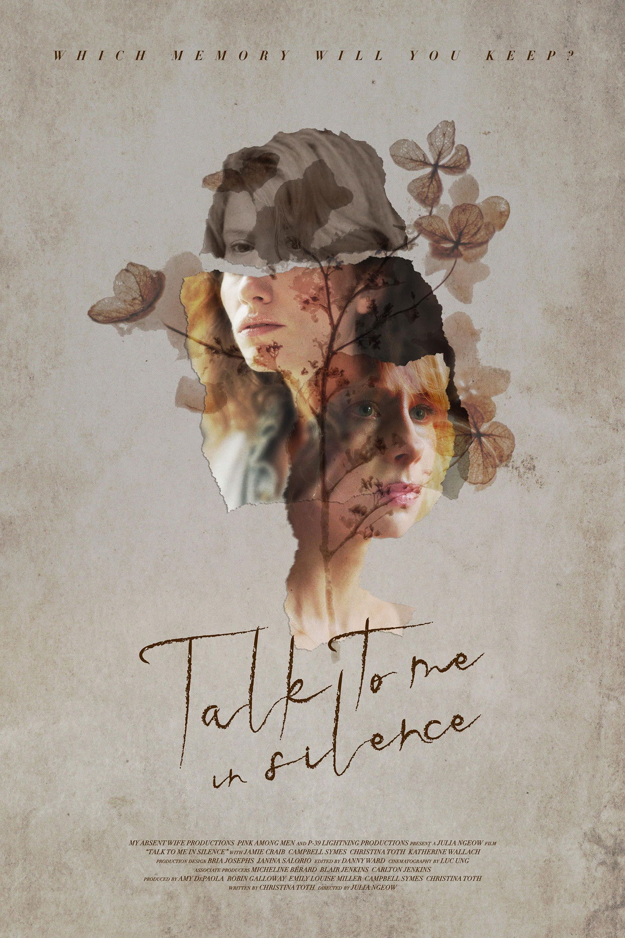 Talk to Me in Silence poster