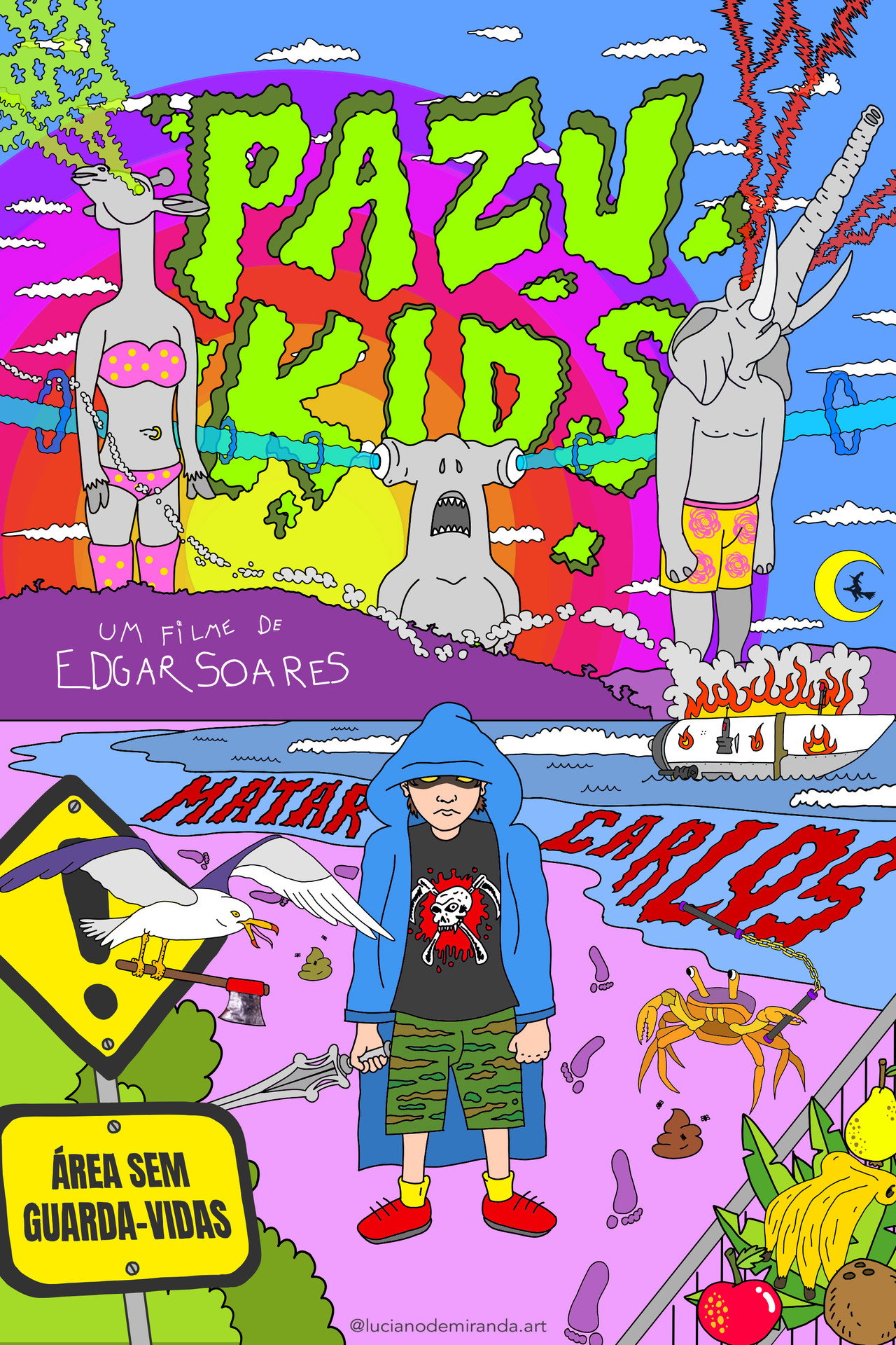Pazukids - Edgar em Busca de Carlos na Ilha do Desarrêgo filmaffisch