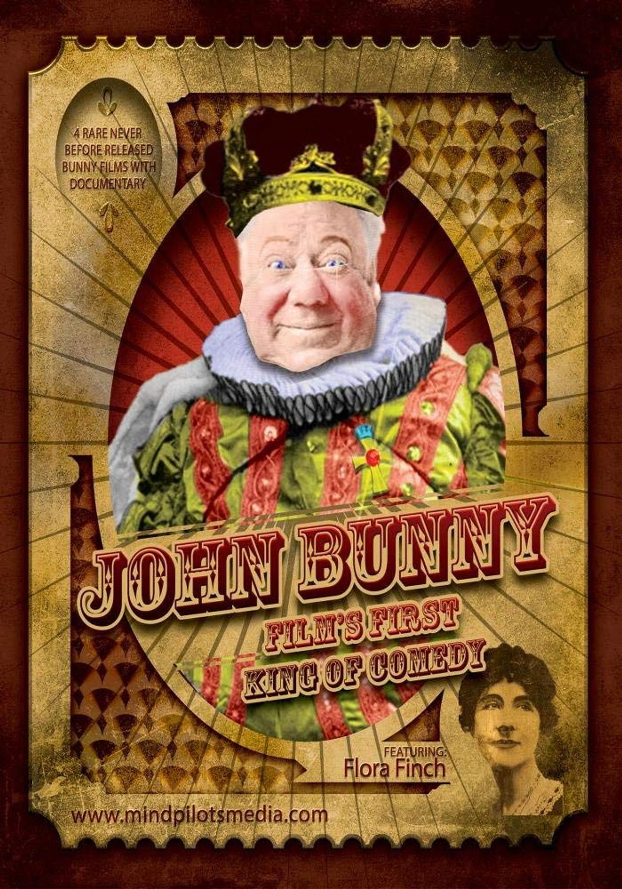 John Bunny - Film's First King of Comedy Backdrop