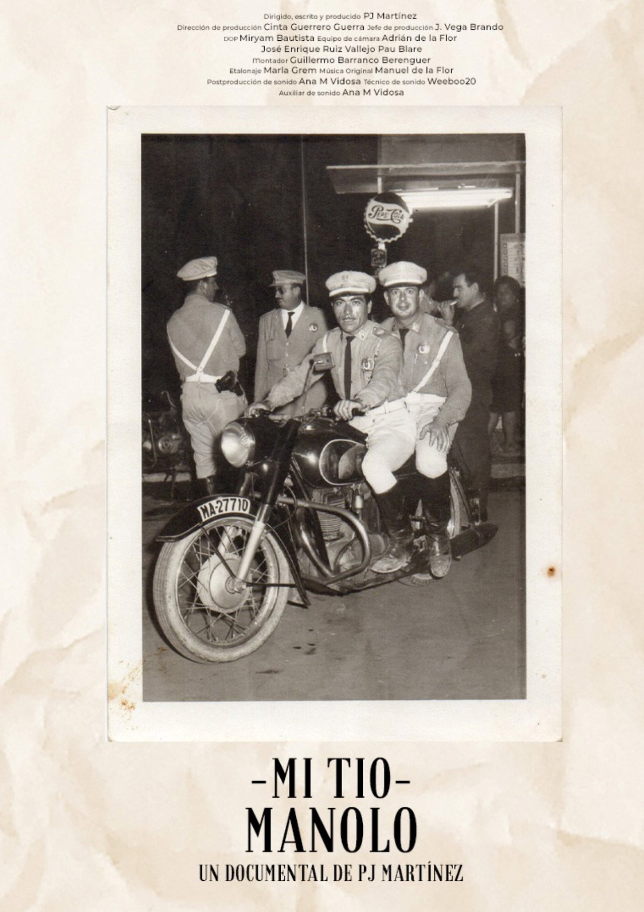 Mi Tío Manolo filmaffisch