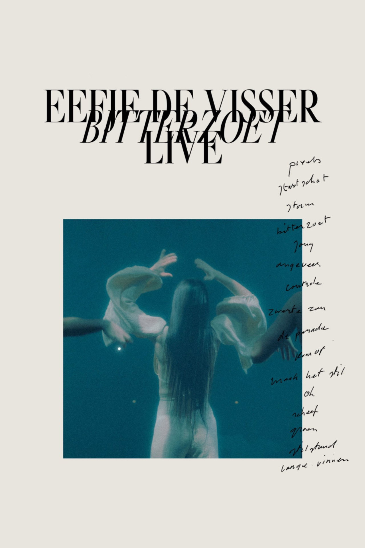 Eefje de Visser: Bitterzoet - Live filmaffisch