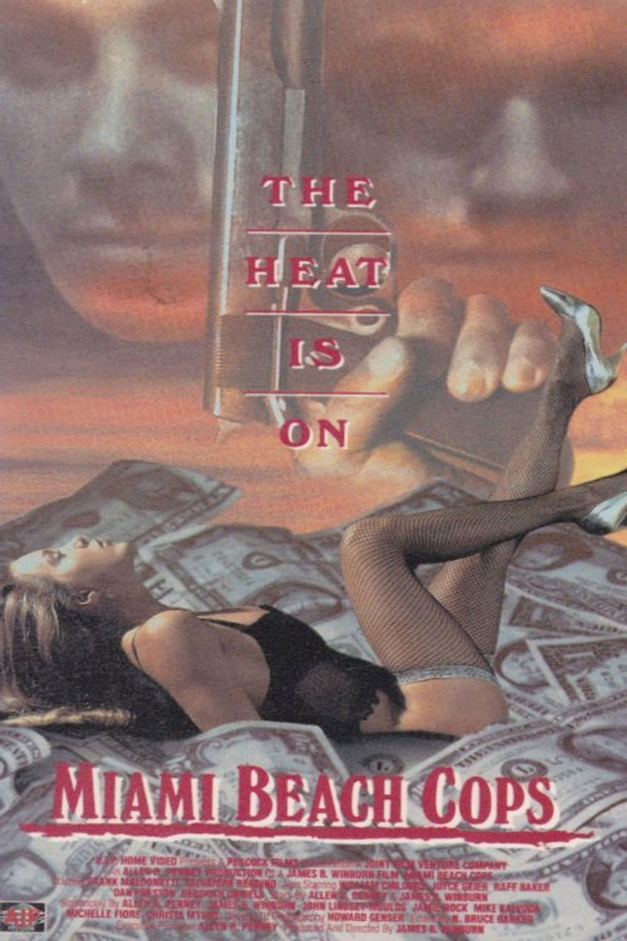 Miami Beach Cops Backdrop