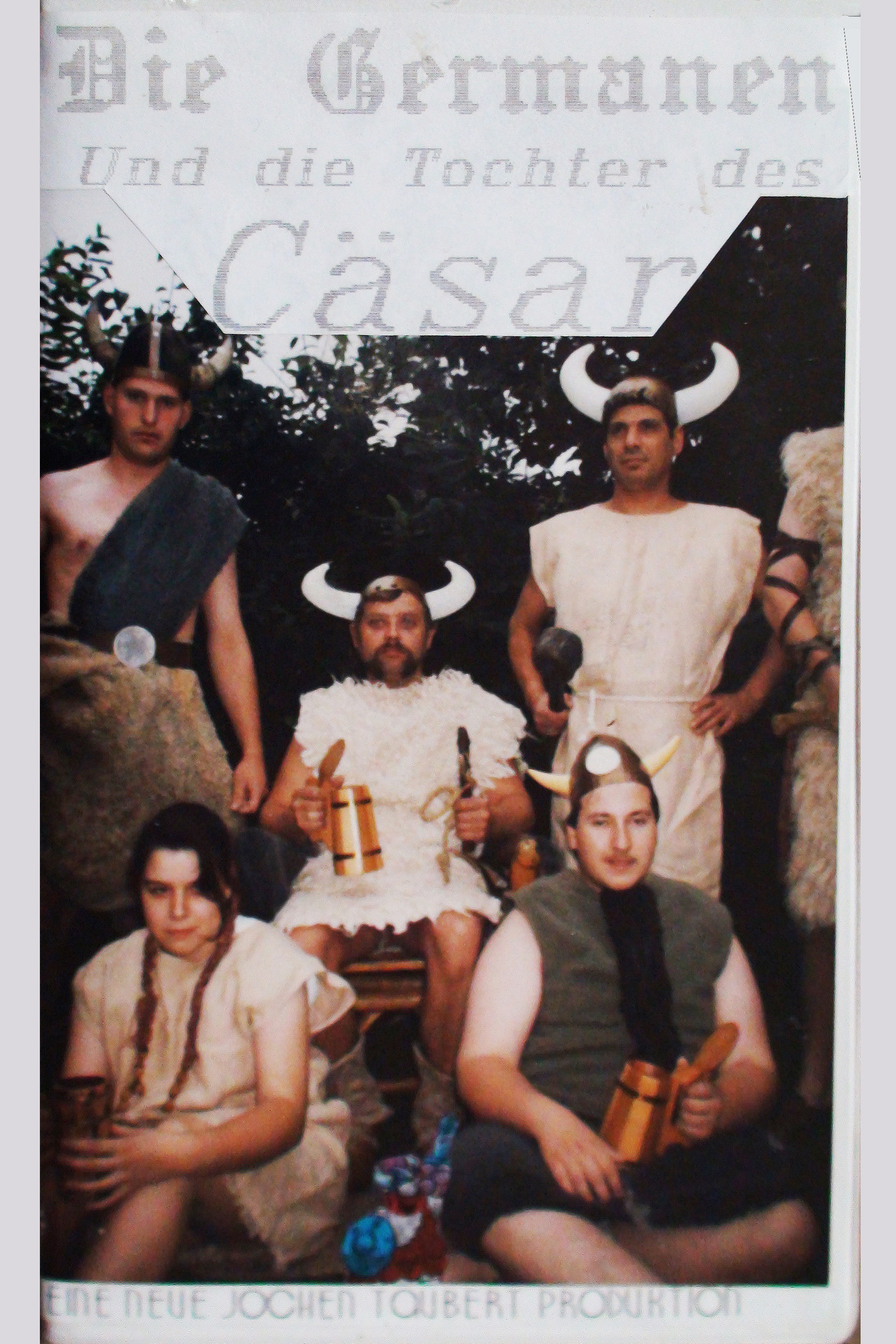 Die Germanen und die Tochter des Cäsar Backdrop